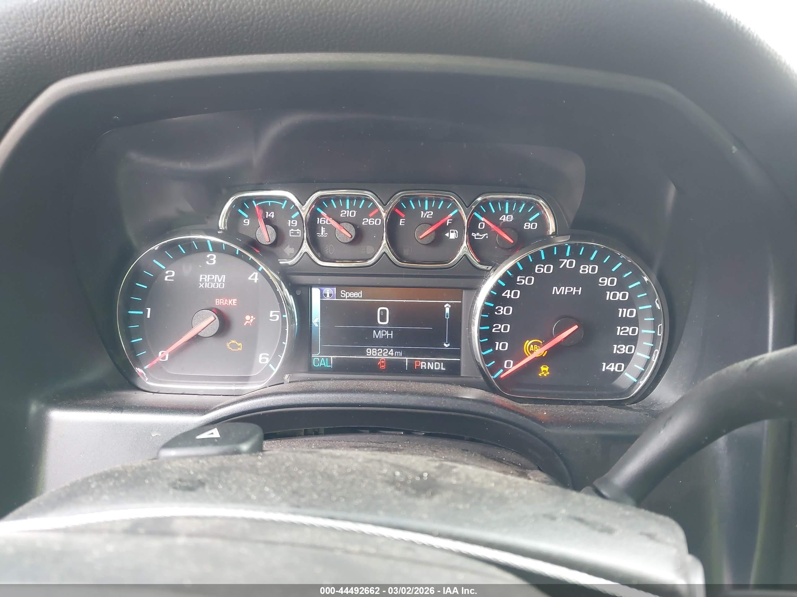 2018 Chevrolet Silverado 1500 VIN 3GCPCREC4JG360205 IAAI salvage auction — Front End, Original (Texas), sold $8,625 on 2026-06-27 (photo 7)