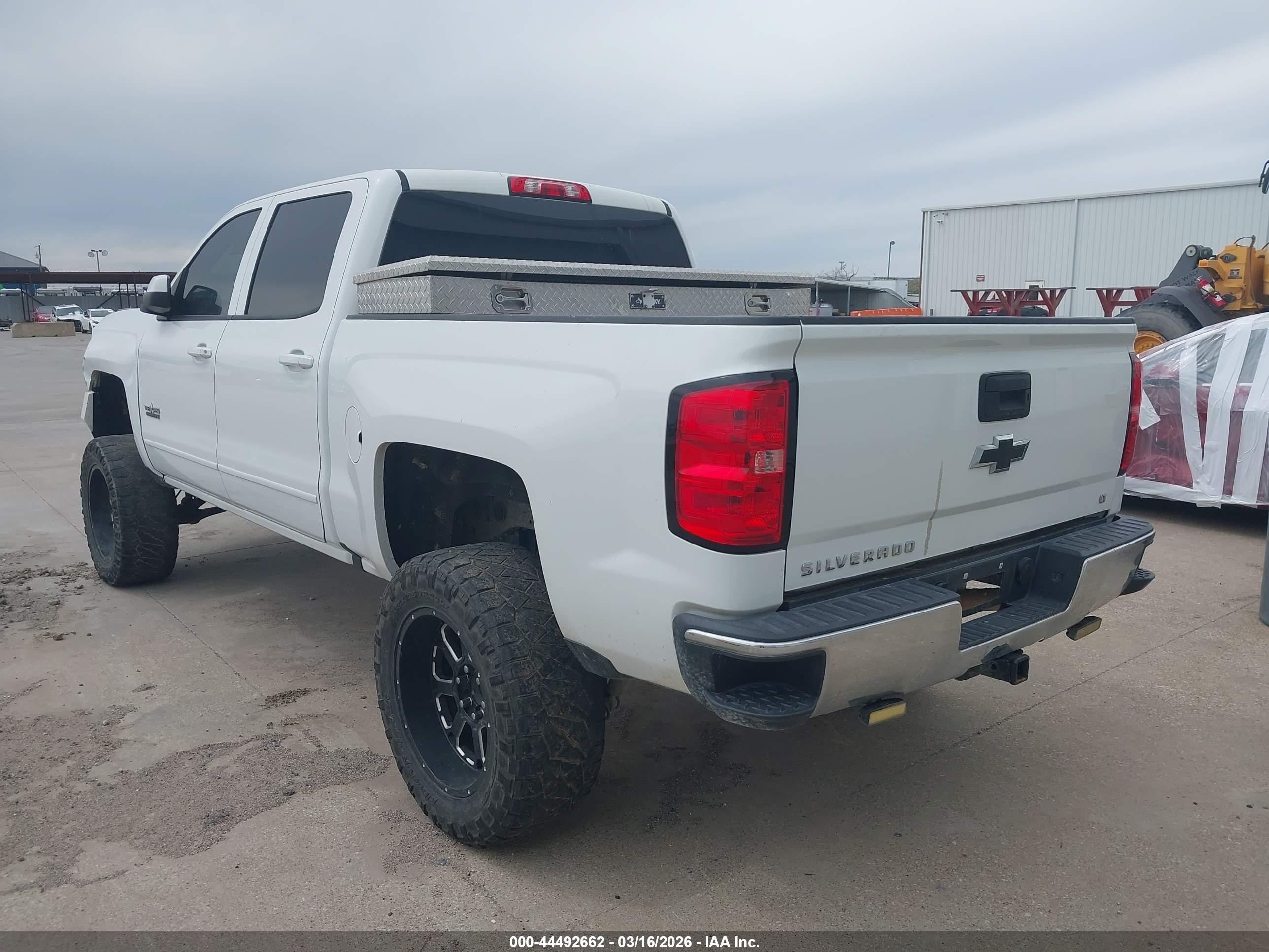2018 Chevrolet Silverado 1500 VIN 3GCPCREC4JG360205 IAAI salvage auction — Front End, Original (Texas), sold $8,625 on 2026-06-27 (photo 3)