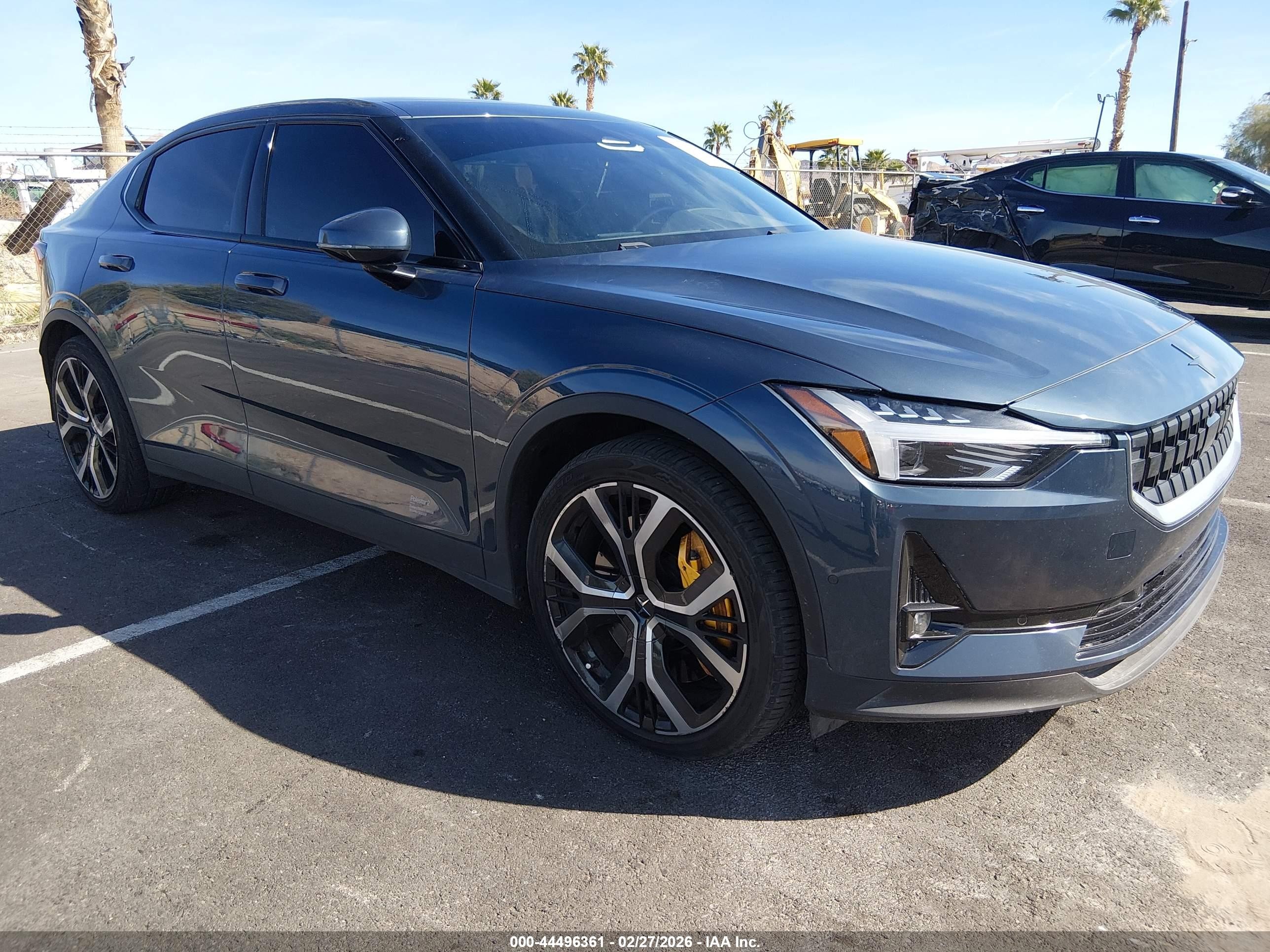 2022 Polestar 2 VIN LPSED3KA1NL077878 — IAAI salvage auction photo