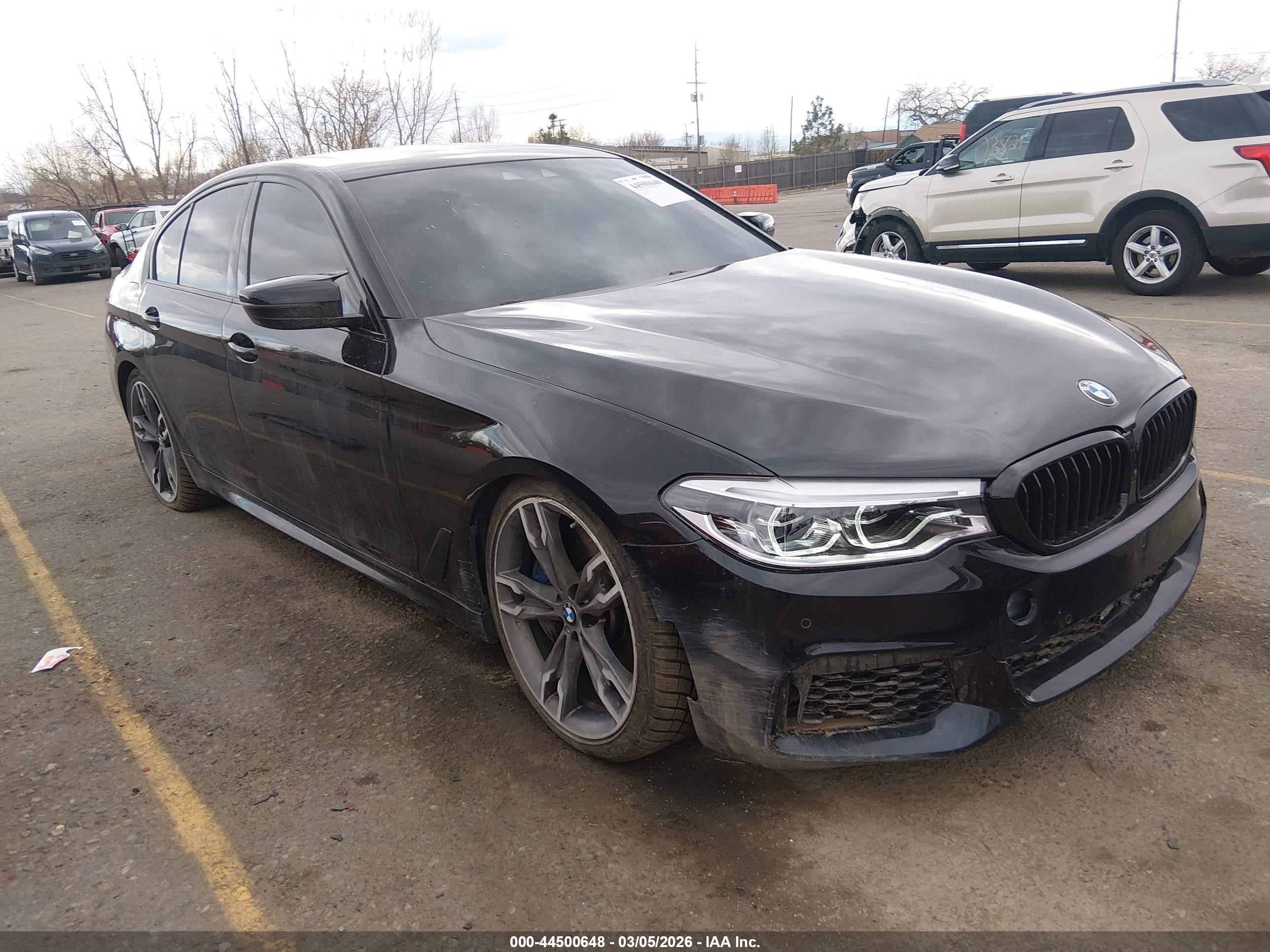 2019 BMW M550i xDrive VIN WBAJB9C50KB464307 — IAAI salvage auction photo