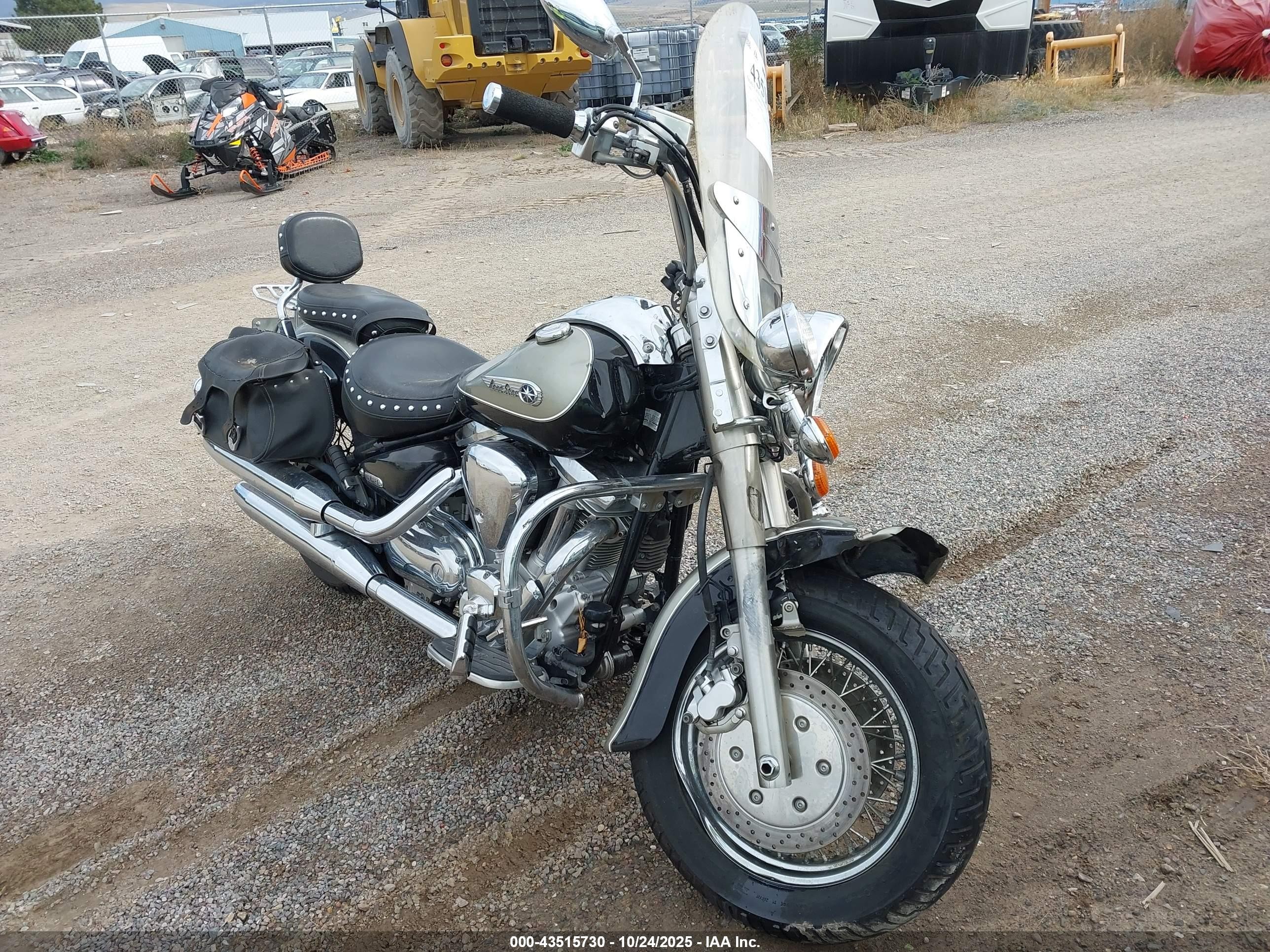 2000 Yamaha Xv VIN JYAVP07E4YA002872 IAAI salvage auction — Front End, Clear (Montana), sold $800 on 2026-06-24 (photo 1)