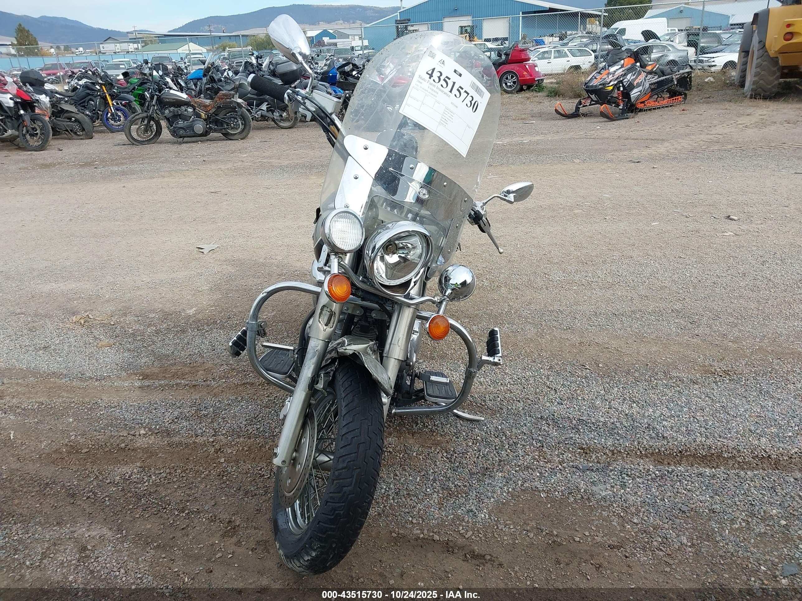 2000 Yamaha Xv VIN JYAVP07E4YA002872 IAAI salvage auction — Front End, Clear (Montana), sold $800 on 2026-06-24 (photo 5)