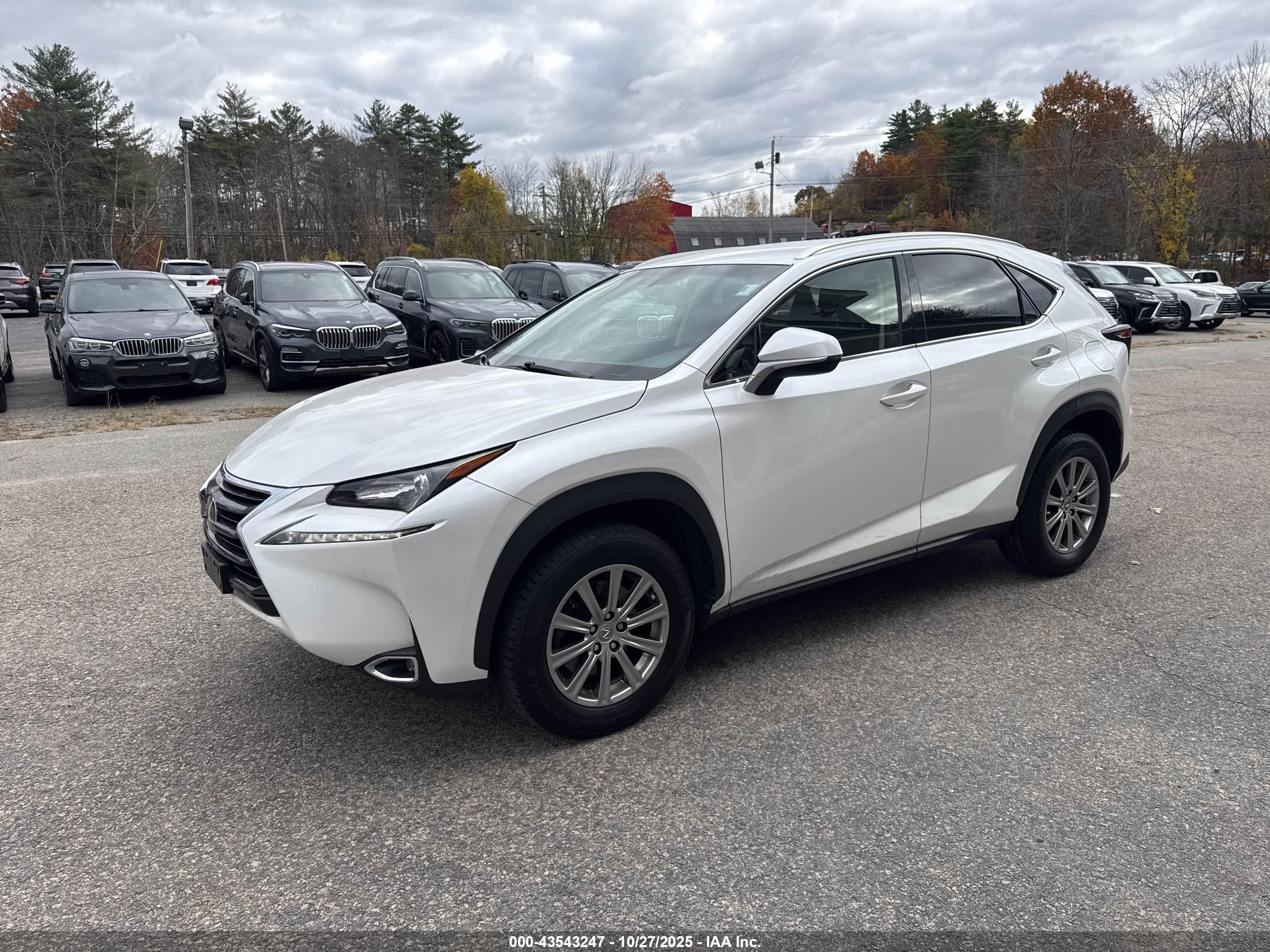 2015 Lexus NX VIN JTJYARBZ5F2021629 IAAI salvage auction — Normal Wear, Clear (Illinois), sold $9,750 on 2025-12-24 (photo 2)