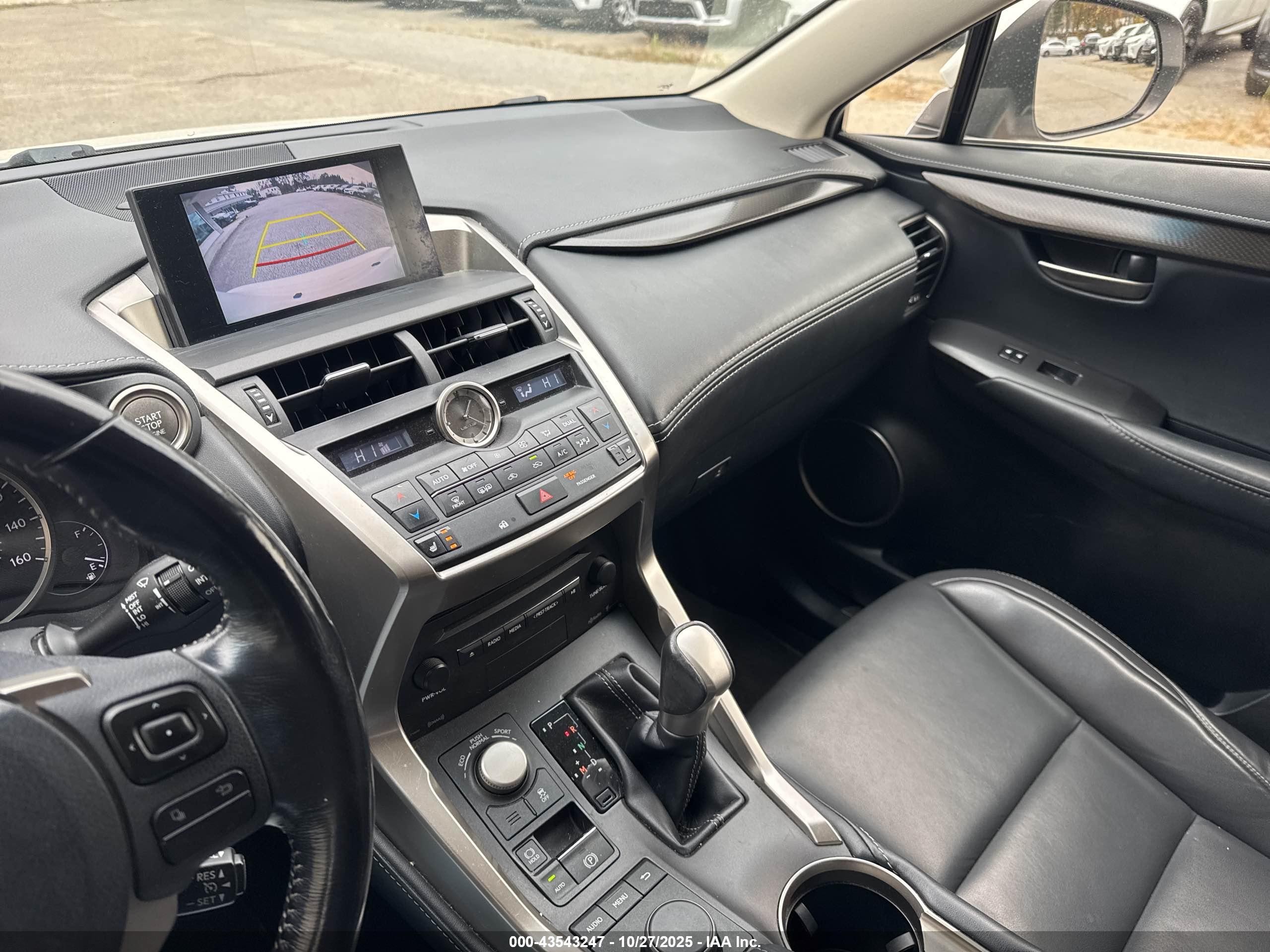 2015 Lexus Nx 200t VIN JTJYARBZ5F2021629 IAAI salvage auction — Normal Wear, Clear (Illinois), sold $9,750 on 2025-12-24 (photo 6)