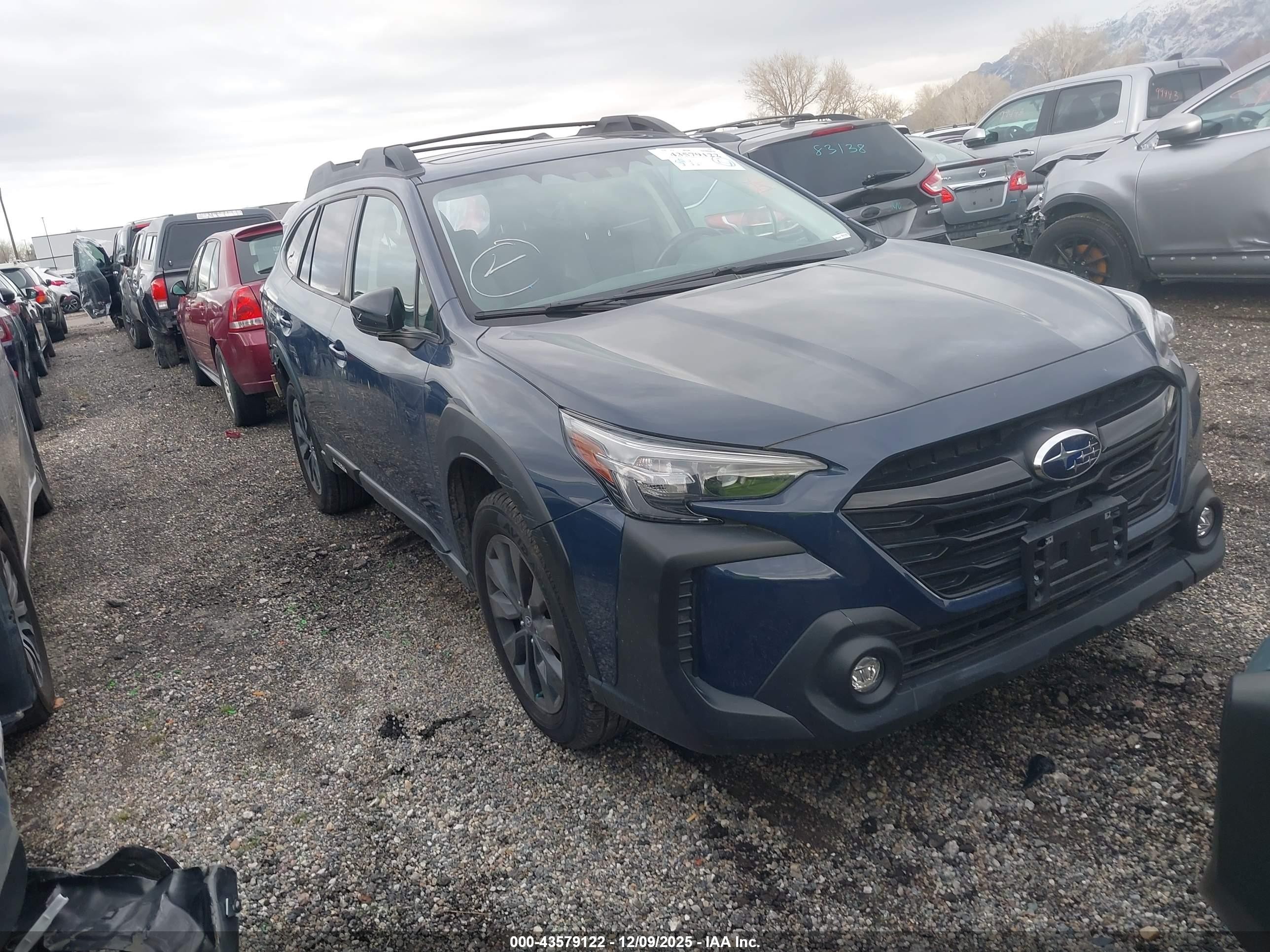 2024 Subaru Outback VIN 4S4BTGLD9R3224415 IAAI salvage auction — Rear End, Salvage (Utah), sold $6,700 on 2026-07-03 (photo 1)