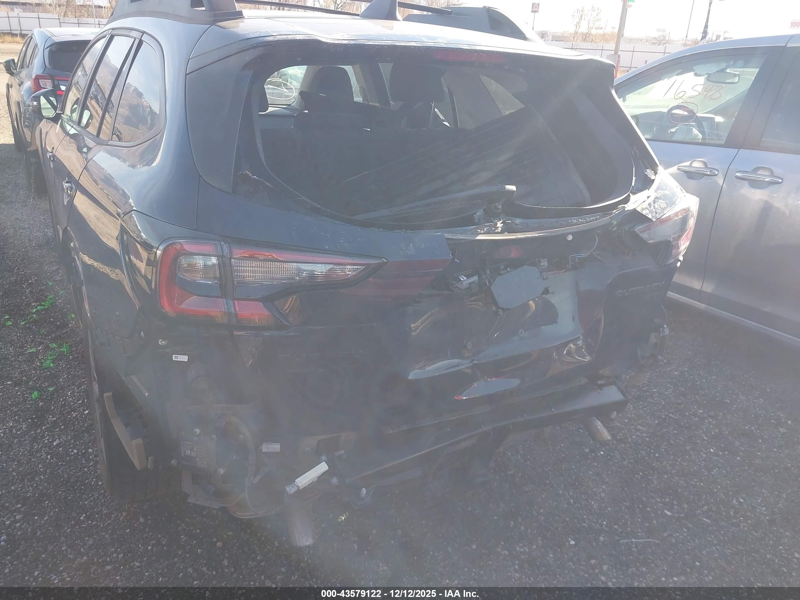 2024 Subaru Outback VIN 4S4BTGLD9R3224415 IAAI salvage auction — Rear End, Salvage (Utah), sold $6,700 on 2026-07-03 (photo 6)