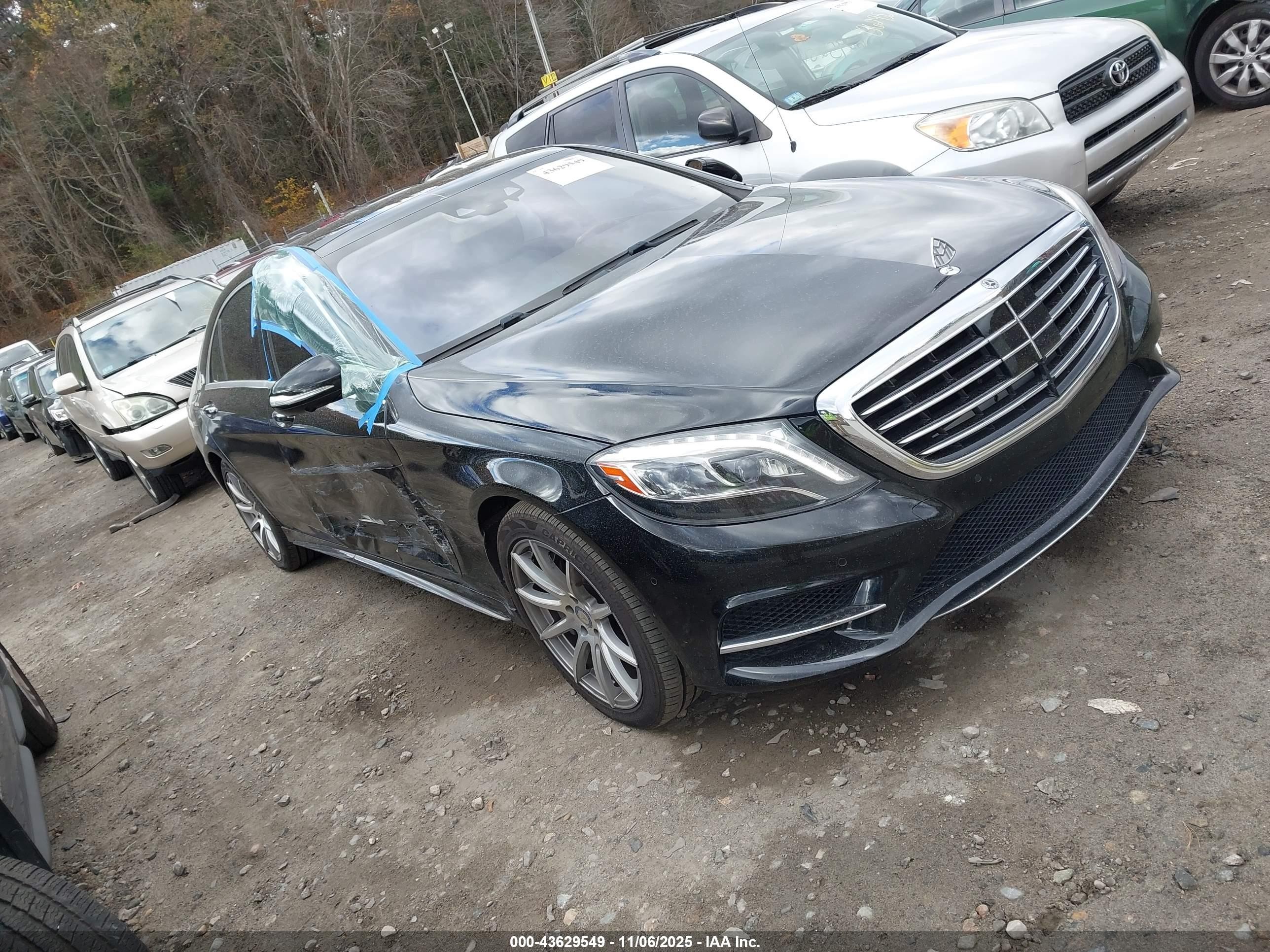 2015 Mercedes-Benz S-Class VIN WDDUG8CB5FA129871 — IAAI salvage auction photo