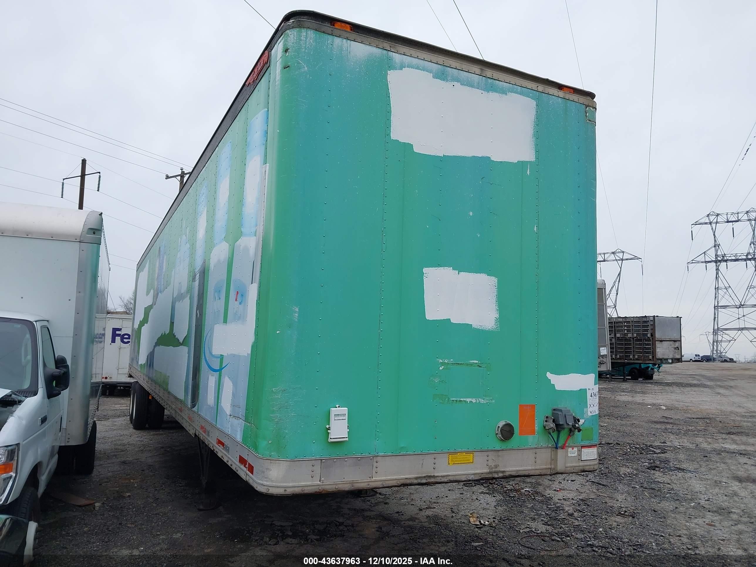 1996 Great Dane Trailers Unknown VIN 1GRAA9628TB213209 IAAI salvage auction — Normal Wear, Clear (Pennsylvania), sold $25 on 2026-09-11 (photo 1)