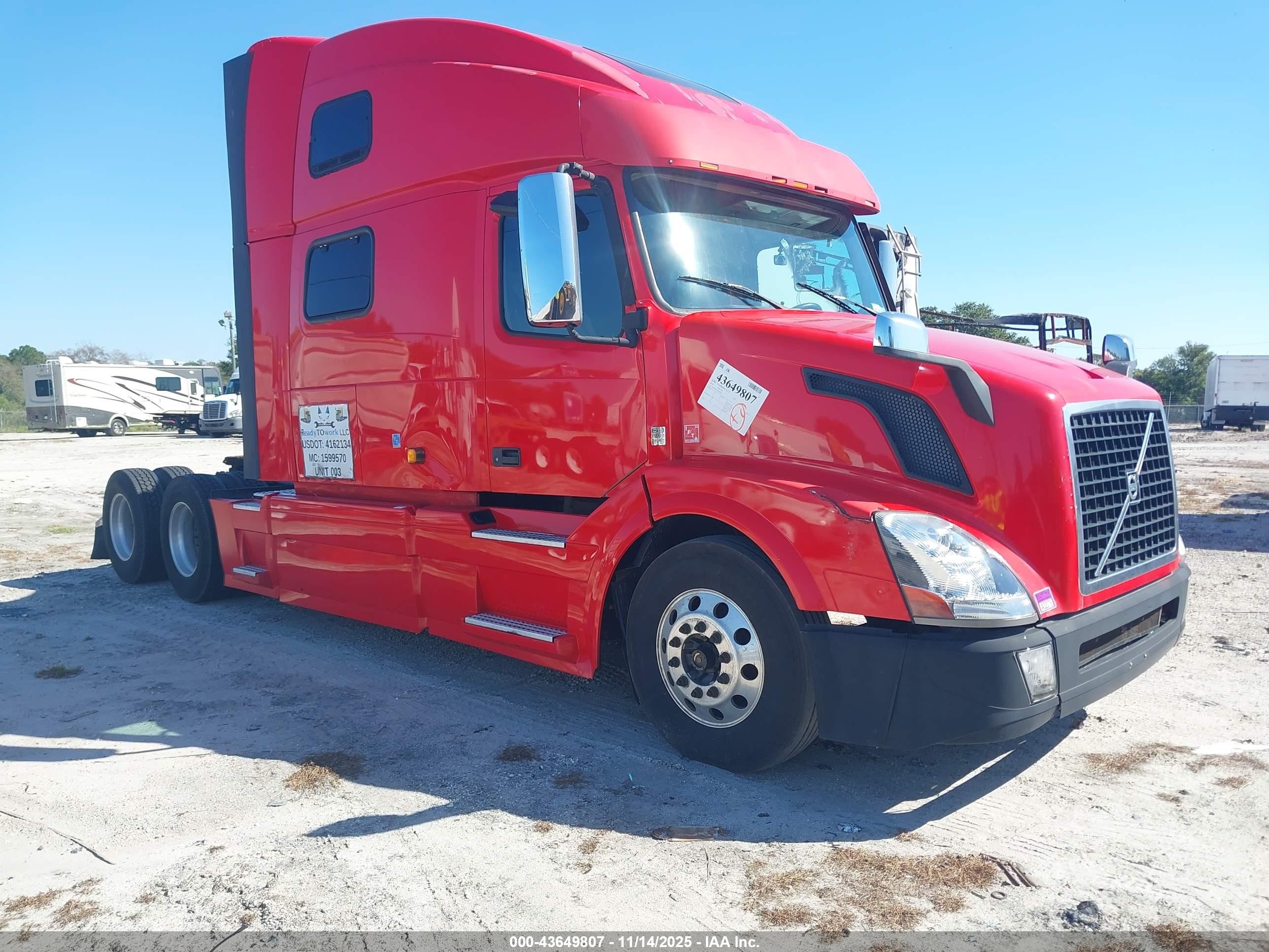 2016 Volvo VN VIN 4V4NC9EH7GN959073 — IAAI salvage auction photo