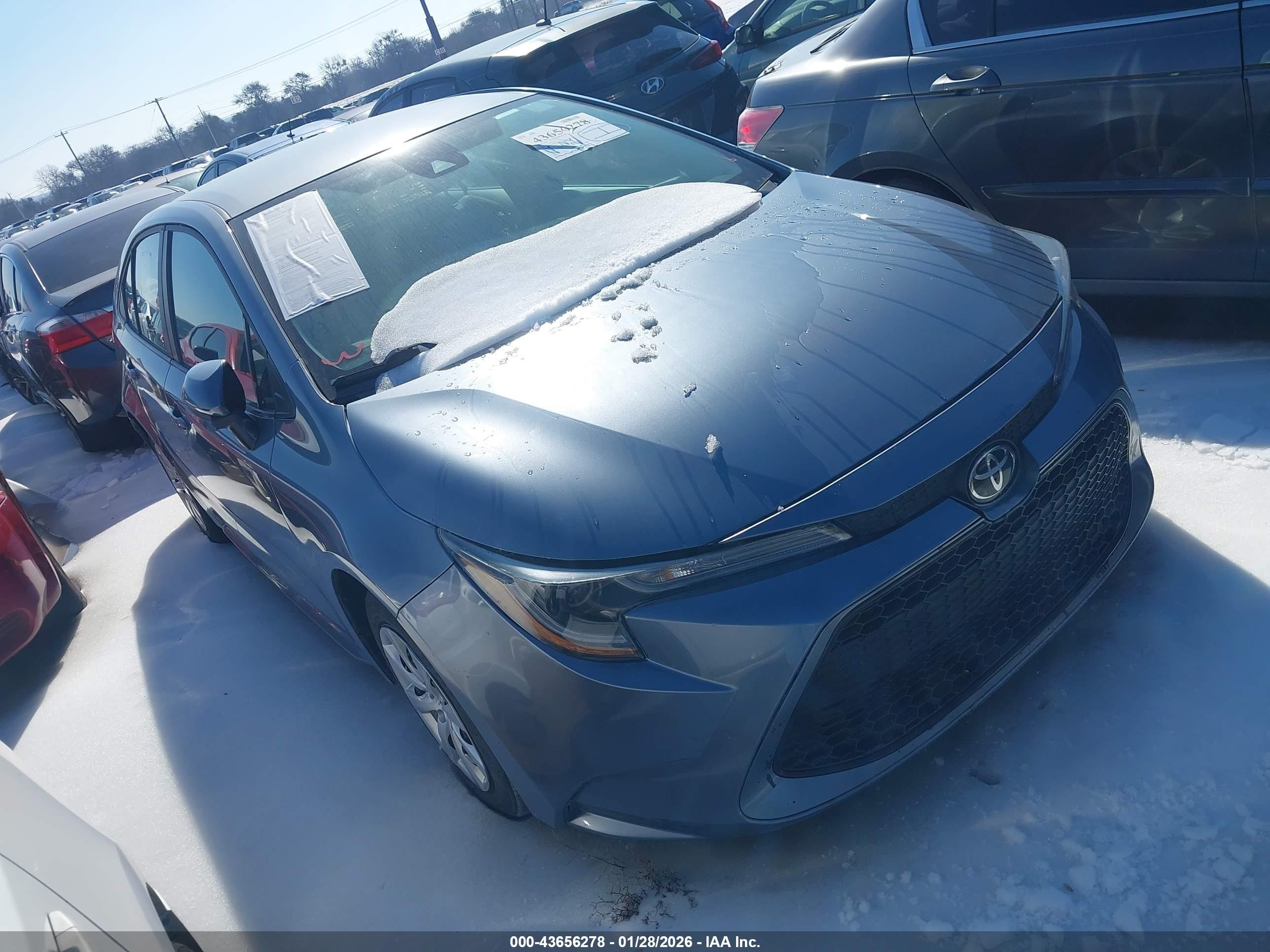 2022 Toyota Corolla VIN 5YFEPMAE6NP327096 — IAAI salvage auction photo