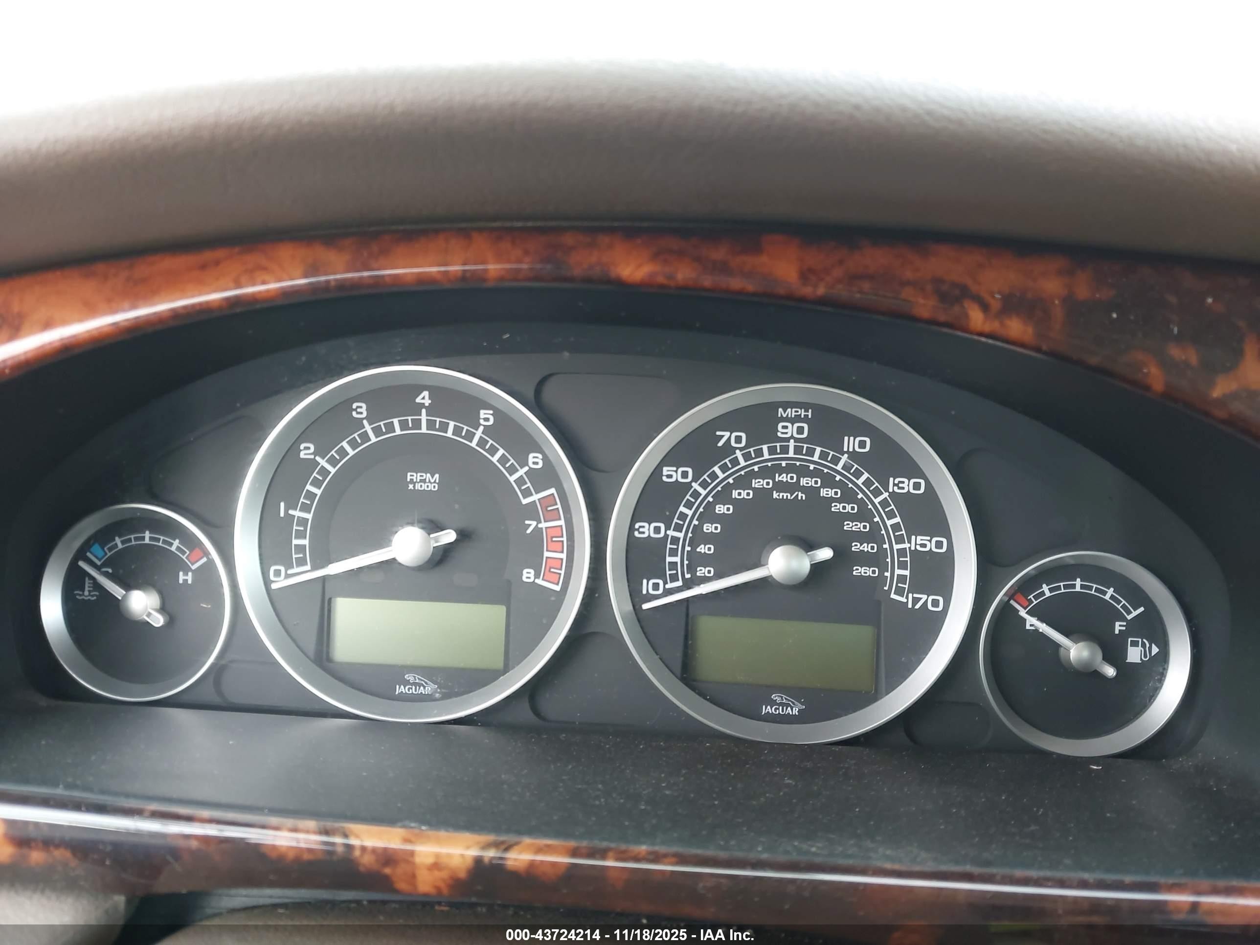 2007 Jaguar S type VIN SAJWA01A97FN73857 IAAI salvage auction — Normal Wear, Clear - Dealer Only (California), sold $550 on 2026-05-14 (photo 7)