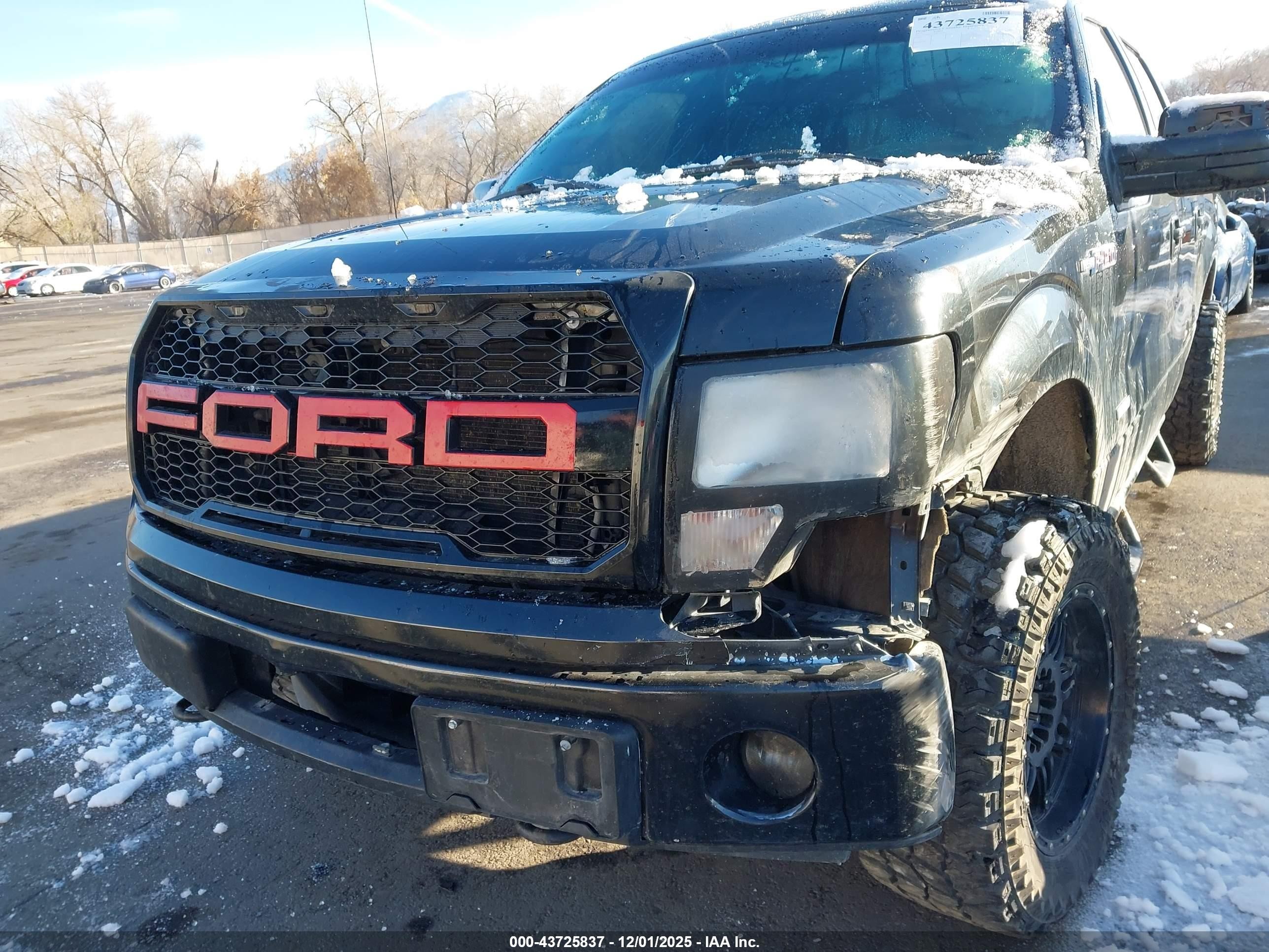 2013 Ford F-150 VIN 1FTFW1ET9DKD10367 IAAI salvage auction — Front & Rear, Salvage (Utah), sold $7,200 on 2023-08-29 (photo 6)