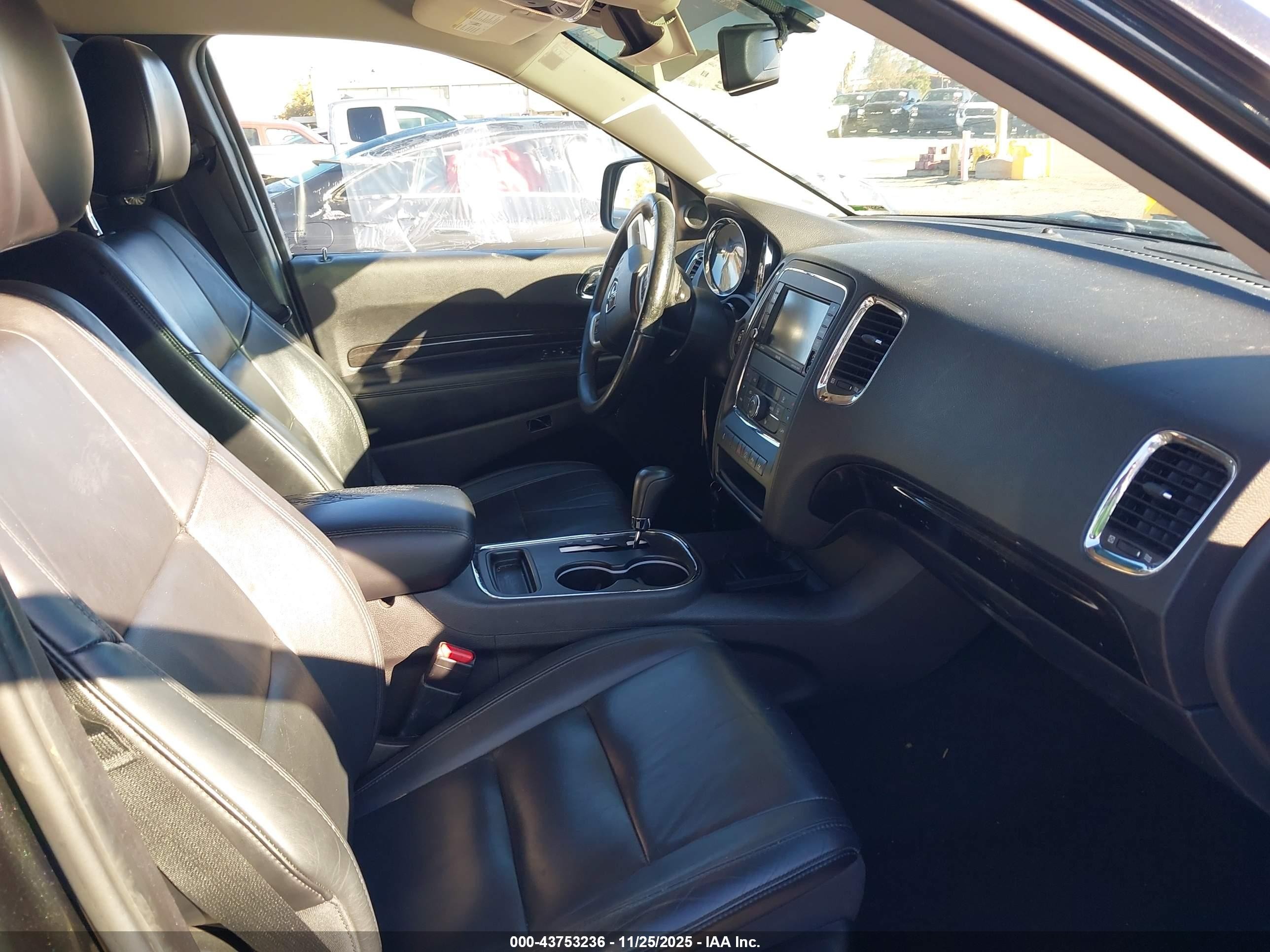 2013 Dodge Durango VIN 1C4RDHDG2DC664290 IAAI salvage auction — Front & Rear, Salvage (California), sold $1,300 on 2026-07-07 (photo 5)