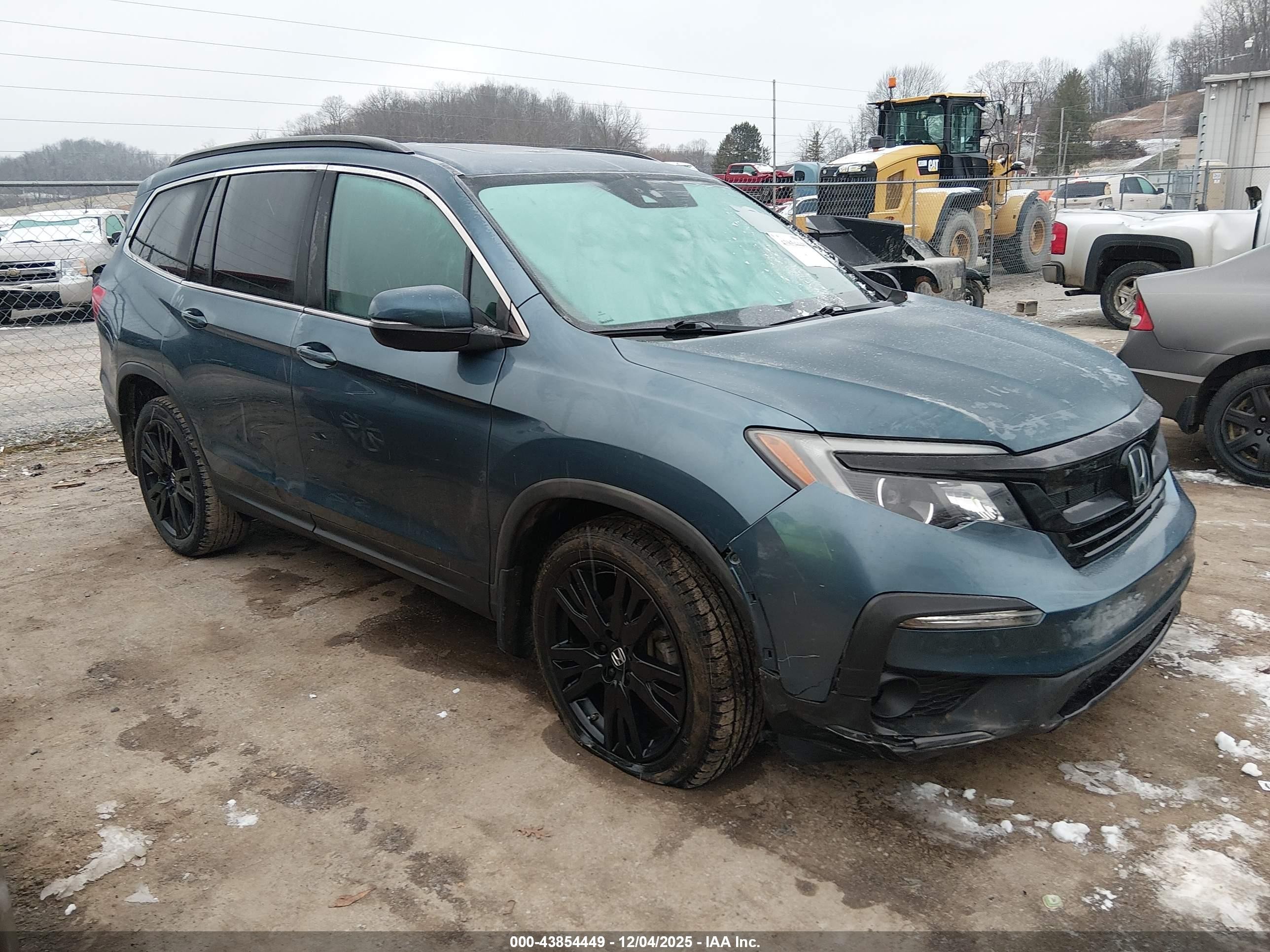 2021 Honda Pilot VIN 5FNYF6H25MB008967 — IAAI salvage auction photo