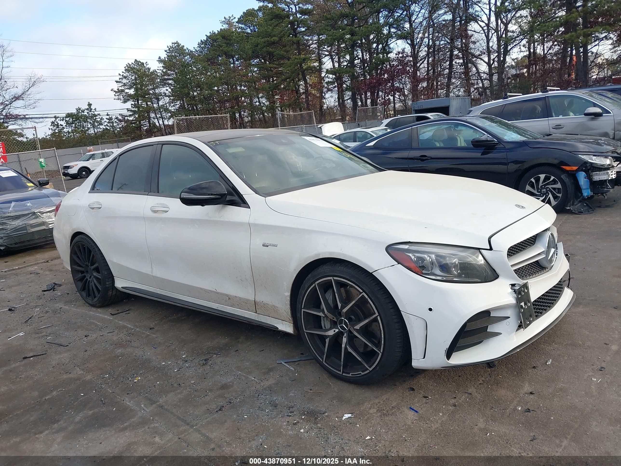 2020 Mercedes-Benz C-Class VIN 55SWF6EB6LU329957 — IAAI salvage auction photo