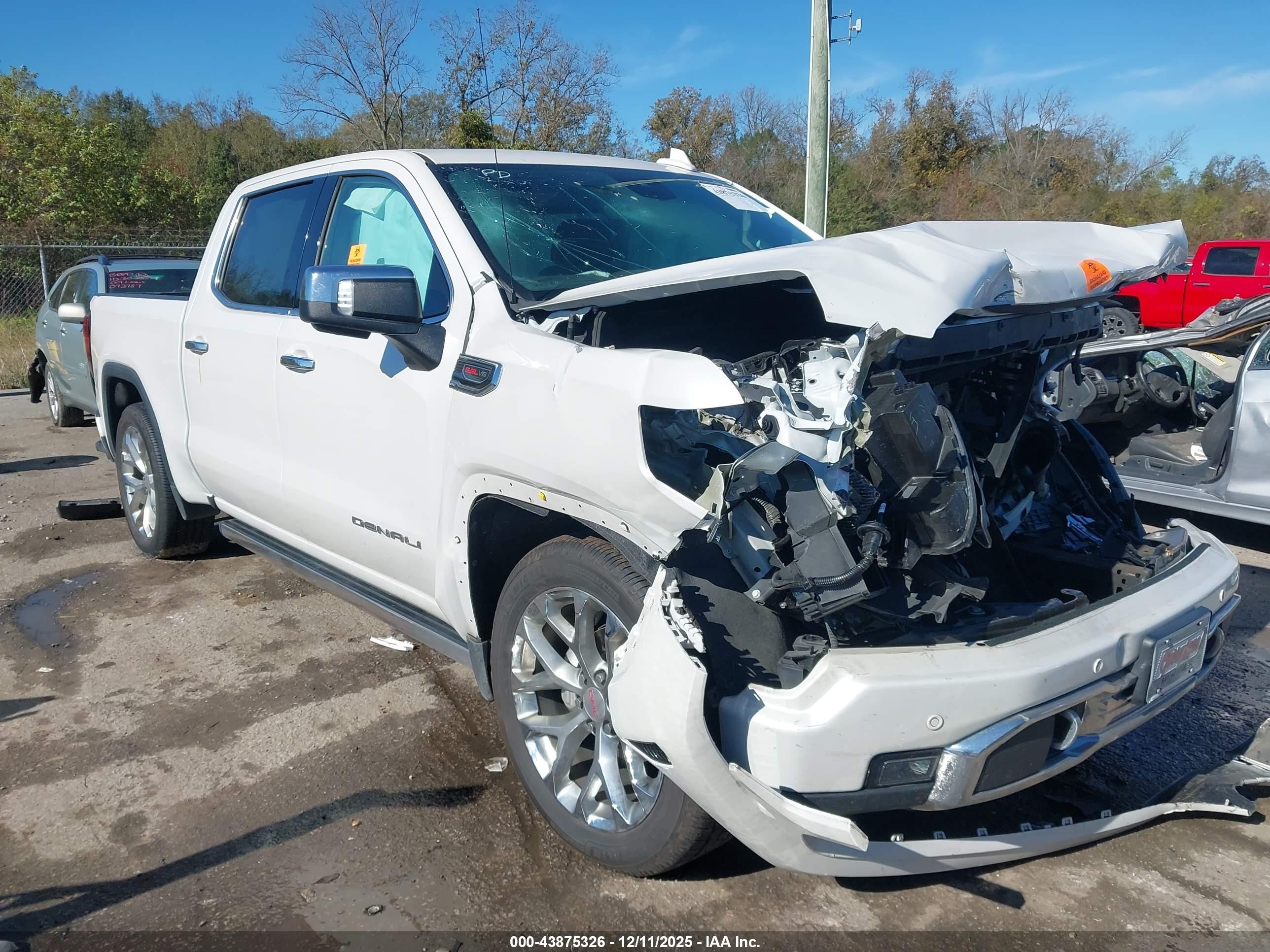 2022 GMC Sierra 1500 VIN 3GTUUGEL6NG601269 — IAAI salvage auction photo