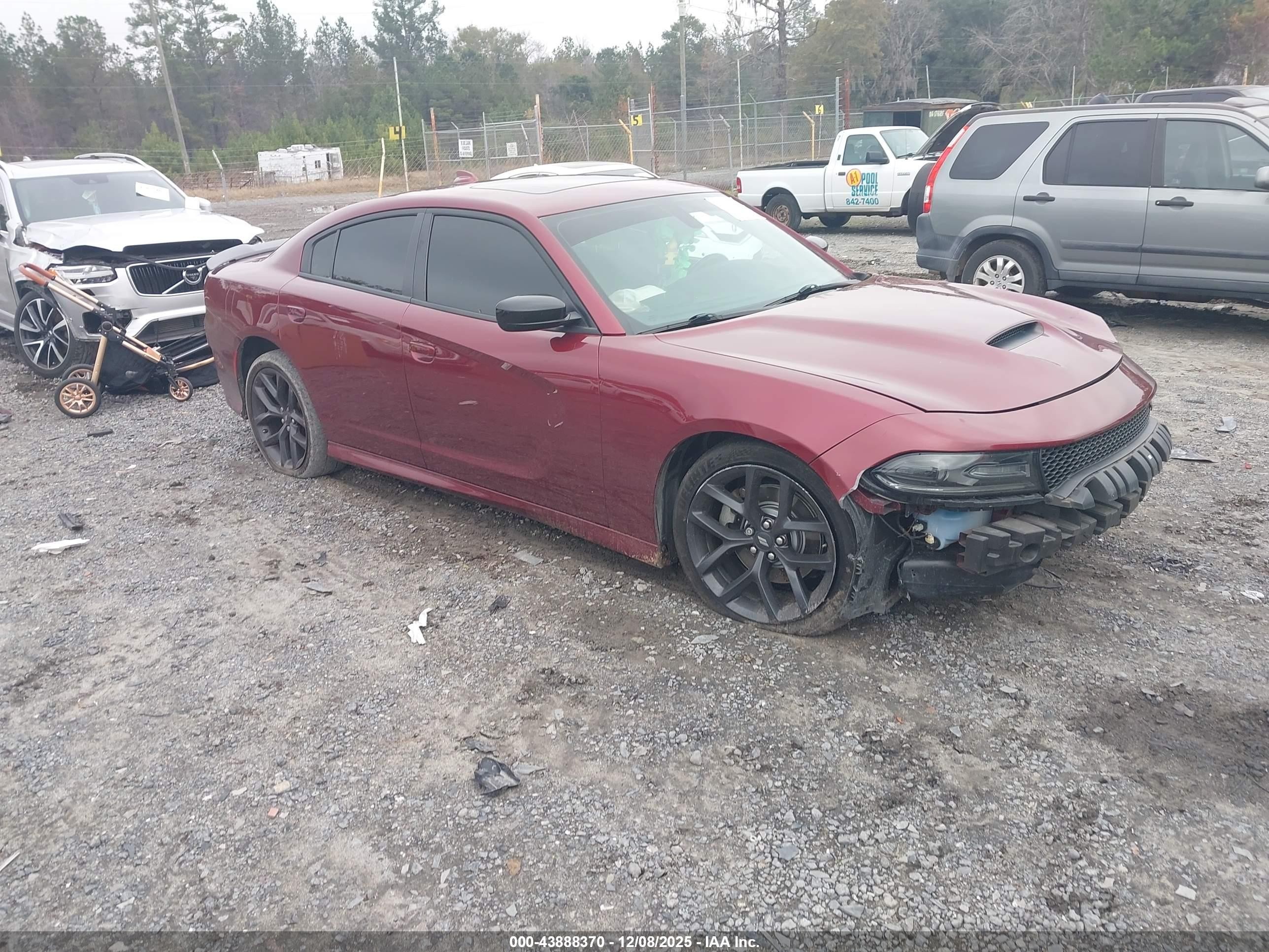 2021 Dodge Charger VIN 2C3CDXHG5MH613085 — IAAI salvage auction photo
