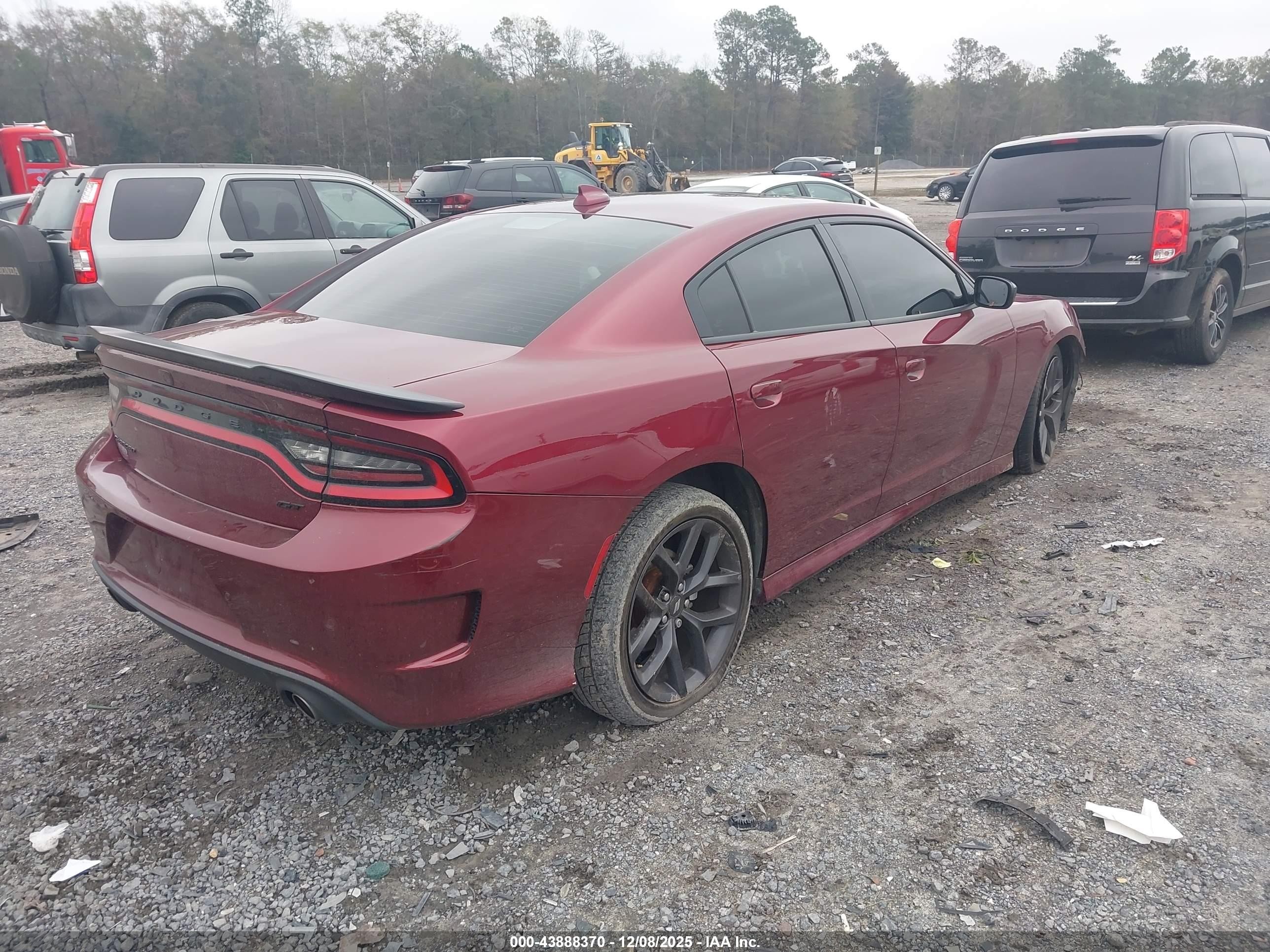 2021 Dodge Charger VIN 2C3CDXHG5MH613085 IAAI salvage auction — Front End, Salvage (South Carolina), sold $2,650 on 2026-07-07 (photo 4)