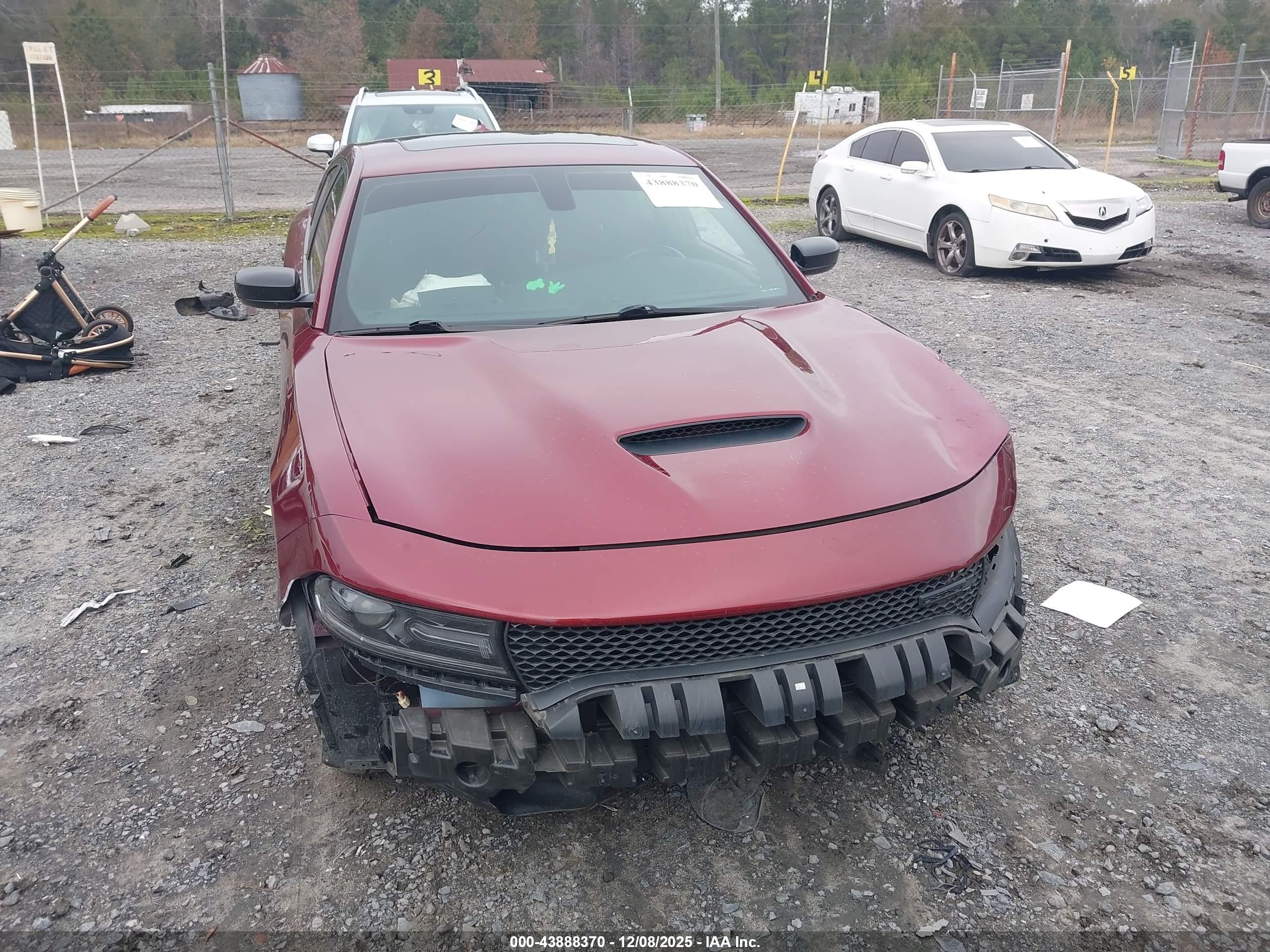 2021 Dodge Charger VIN 2C3CDXHG5MH613085 IAAI salvage auction — Front End, Salvage (South Carolina), sold $2,650 on 2026-07-07 (photo 6)
