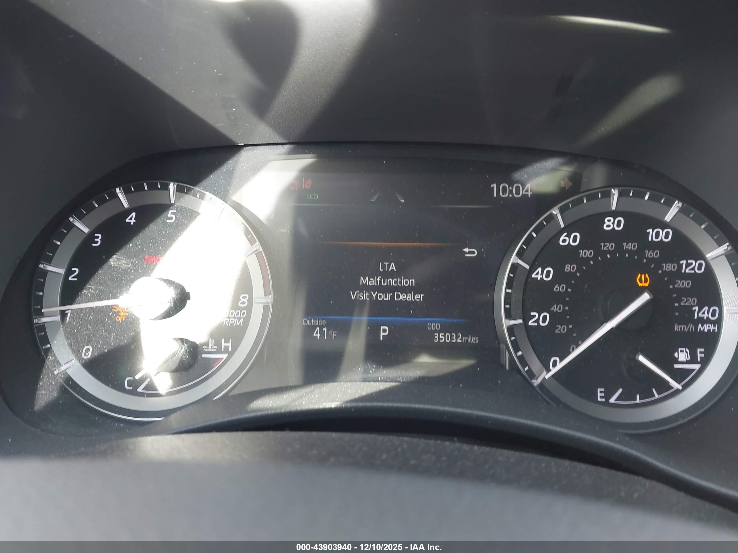 2021 Toyota Highlander VIN 5TDGZRBH9MS077285 IAAI salvage auction — Front & Rear, Salvage (New Jersey), sold $12,000 on 2026-07-04 (photo 7)