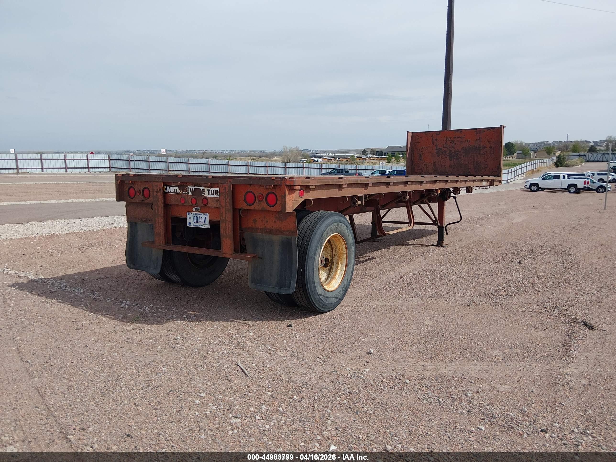 1991 Other Trailer VIN 1CD2L3013MA004098 IAAI salvage auction — Normal Wear, Sf97 (Colorado), sold $25 on 2026-09-16 (photo 4)