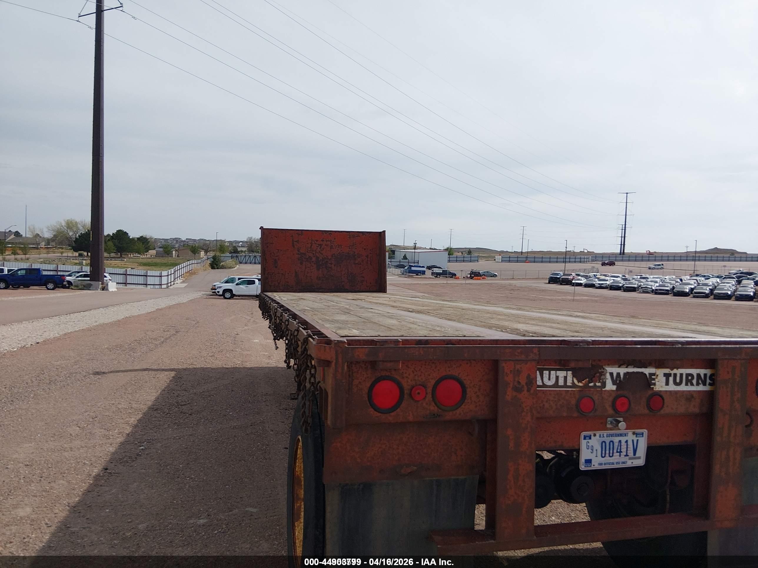 1991 Other Trailer VIN 1CD2L3013MA004098 IAAI salvage auction — Normal Wear, Sf97 (Colorado), sold $25 on 2026-09-16 (photo 5)