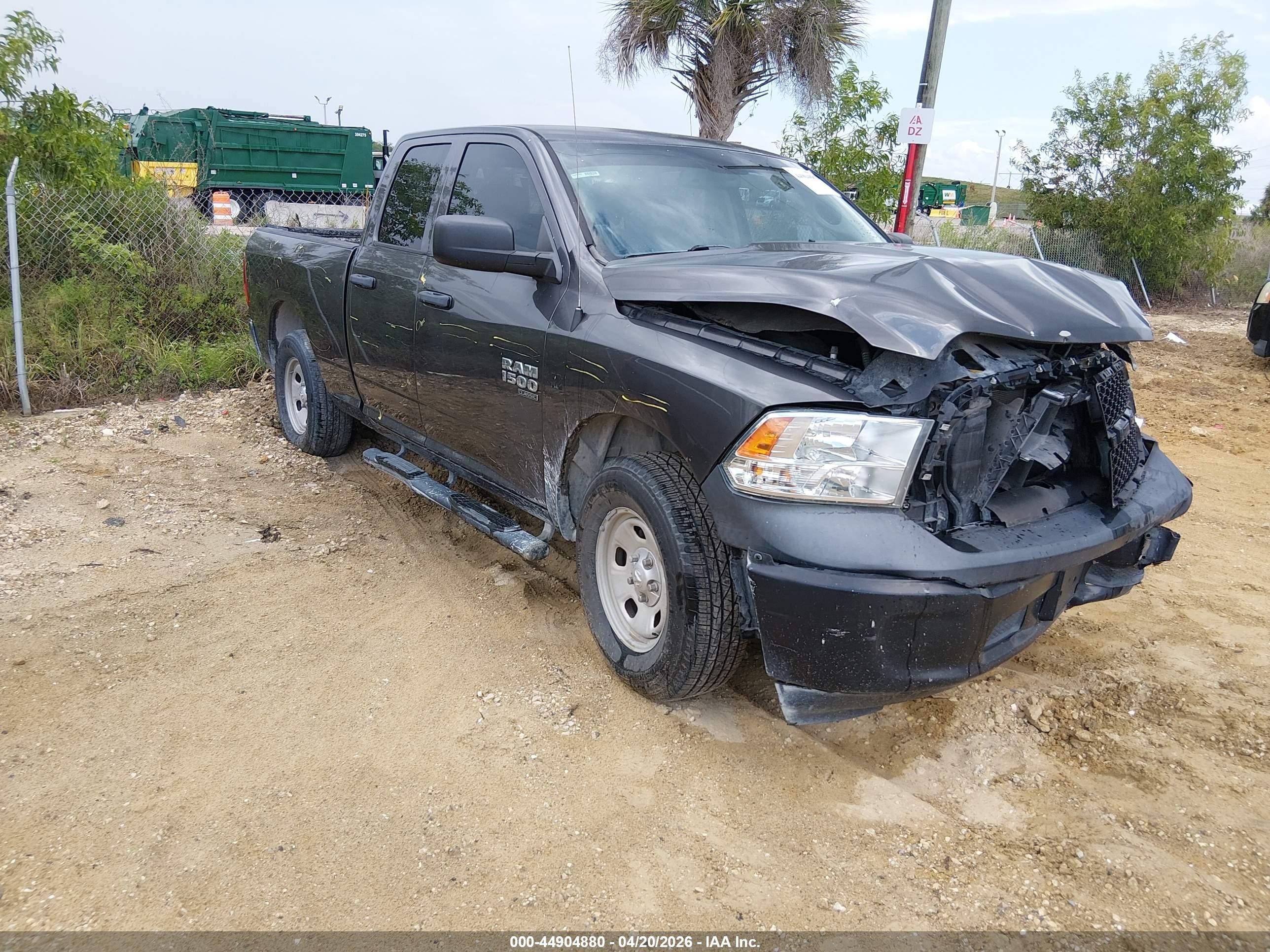 2019 Ram 1500 VIN 1C6RR6FG1KS711113 IAAI salvage auction — Front End, Salvage (Tennessee), sold $1,950 on 2026-06-20 (photo 1)