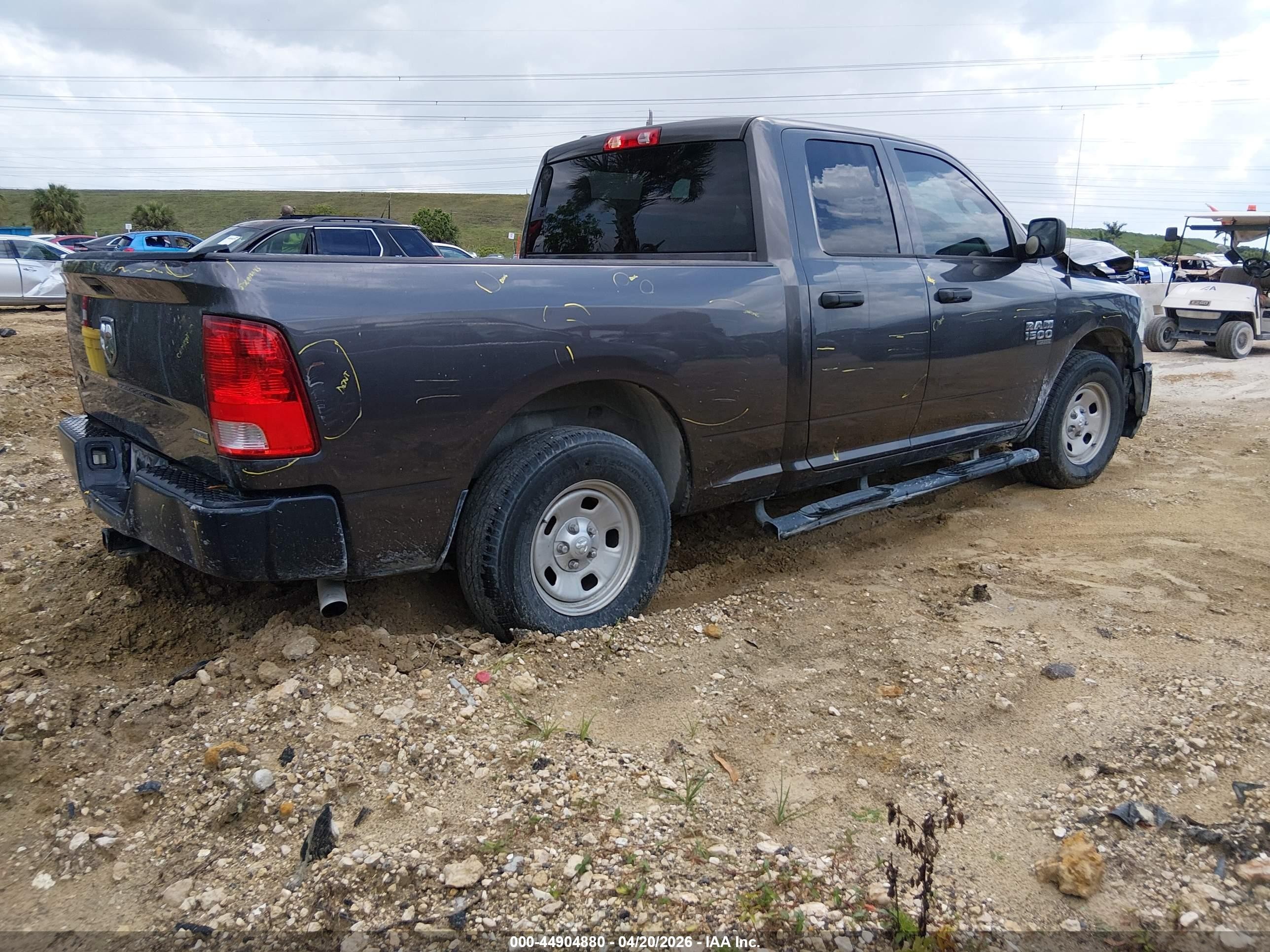 2019 Ram 1500 VIN 1C6RR6FG1KS711113 IAAI salvage auction — Front End, Salvage (Tennessee), sold $1,950 on 2026-06-20 (photo 4)