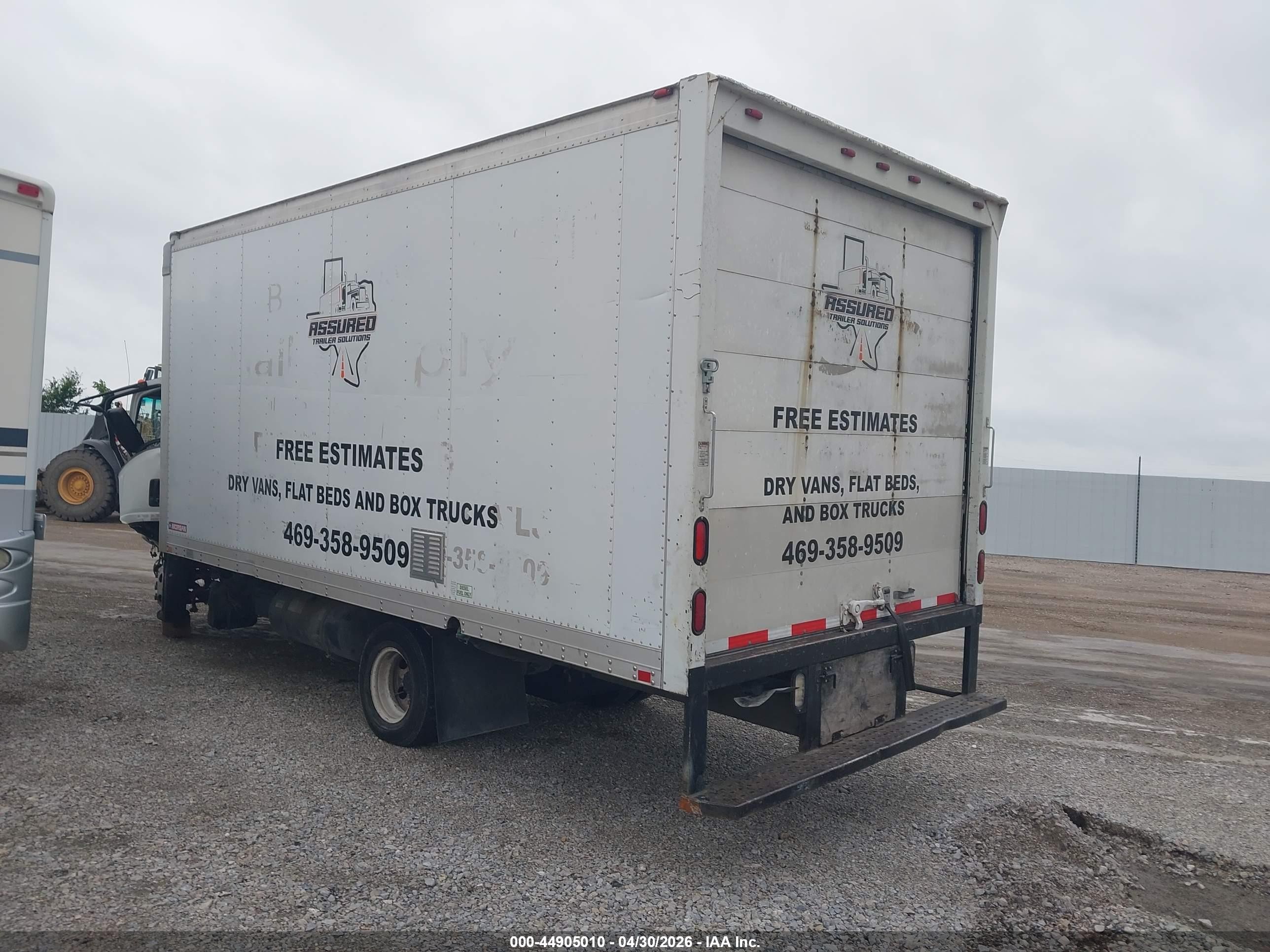 2015 Isuzu NPR VIN JALC4W164F7002260 IAAI salvage auction — Front End, Salvage (Texas), sold $1,050 on 2026-05-20 (photo 3)