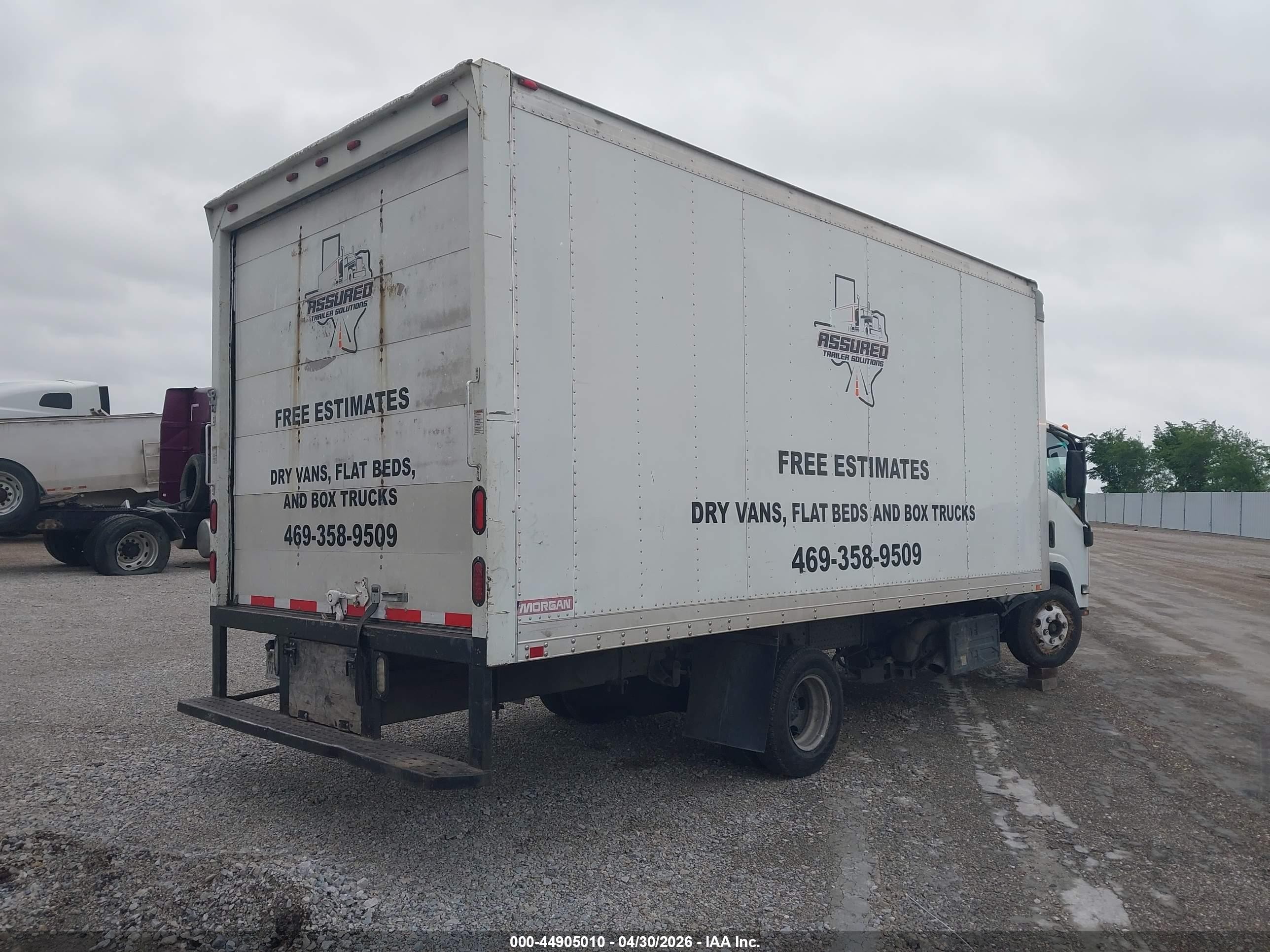 2015 Isuzu NPR VIN JALC4W164F7002260 IAAI salvage auction — Front End, Salvage (Texas), sold $1,050 on 2026-05-20 (photo 4)