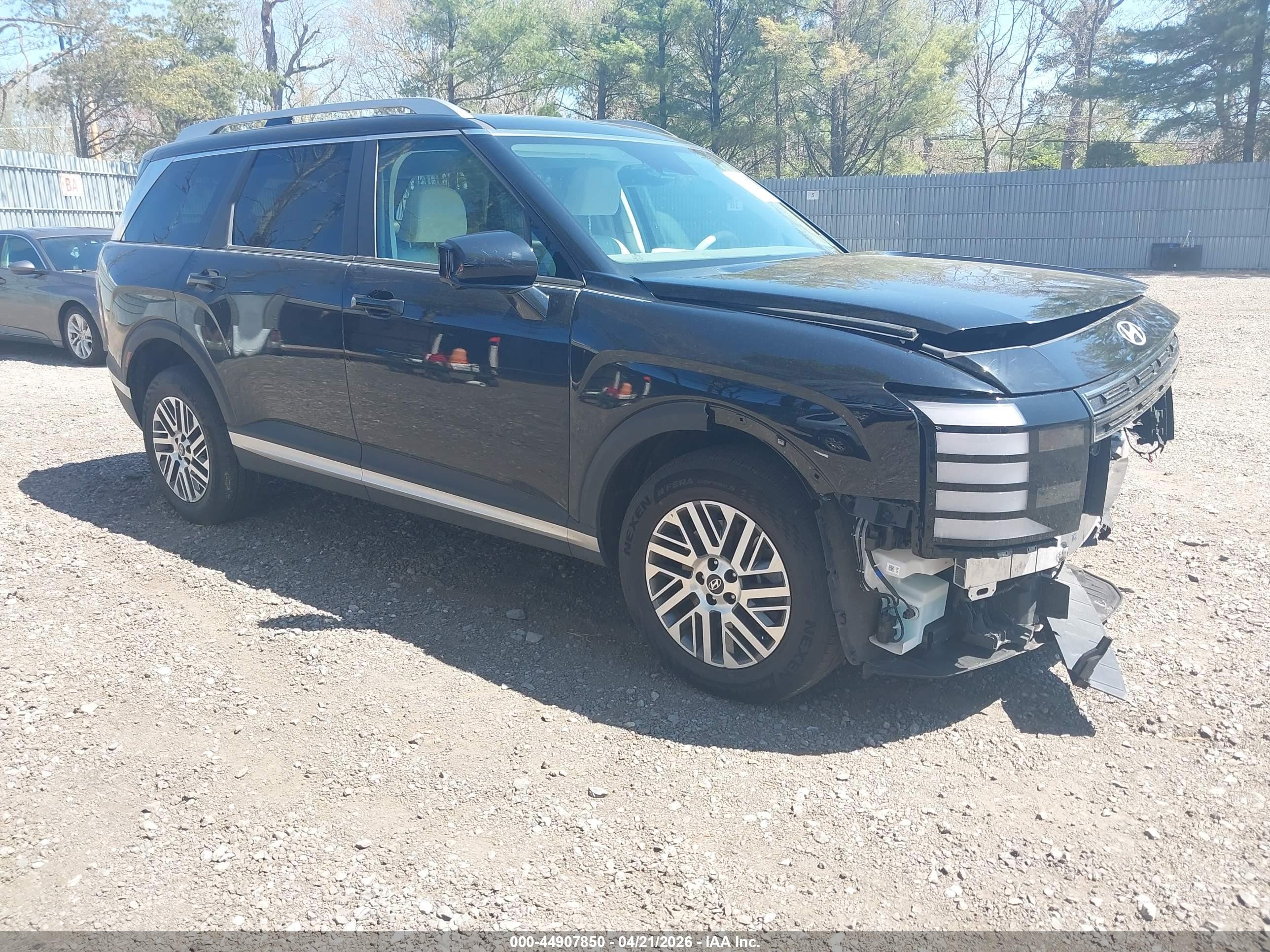 2026 Hyundai Palisade VIN KM8RNES26TU074195 IAAI salvage auction — Front & Rear, Salvage (New Jersey), sold $17,100 on 2026-08-30 (photo 1)