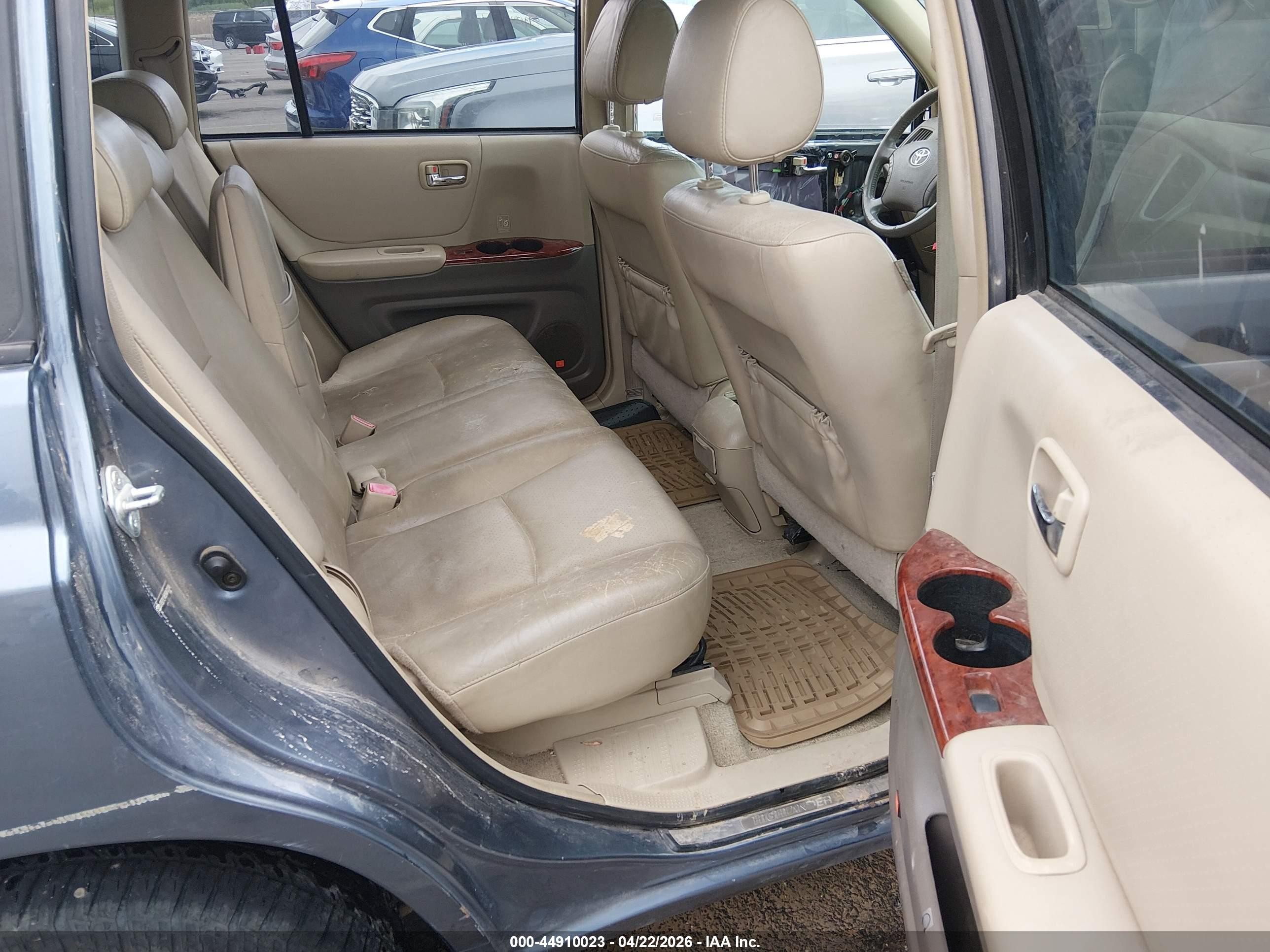 2005 Toyota Highlander VIN JTEEP21A550072206 IAAI salvage auction — Front End, Salvage (Idaho), sold $500 on 2026-07-09 (photo 8)
