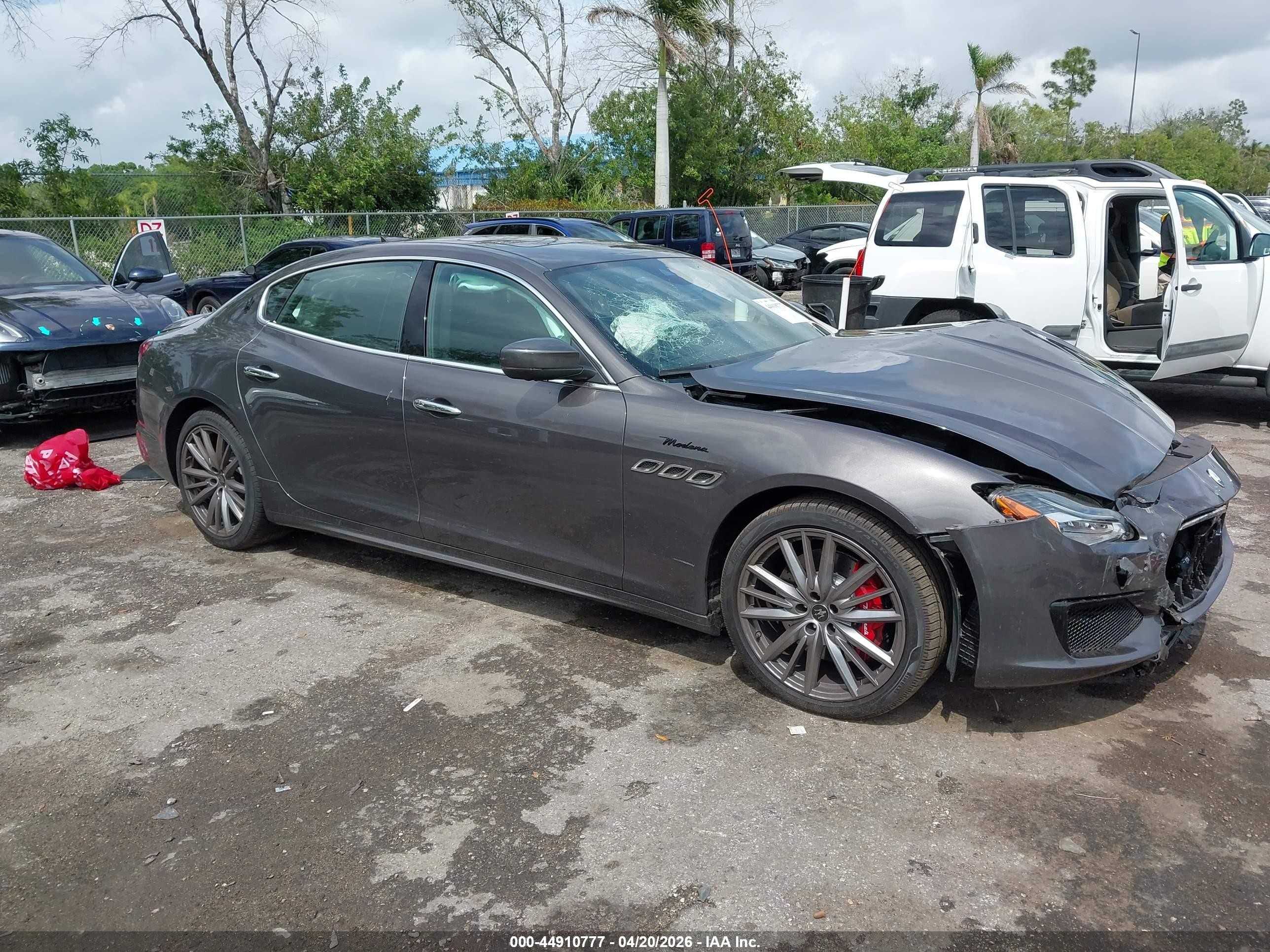 2023 Maserati Quattroporte VIN ZAM56YRM4PX423458 — IAAI salvage auction photo