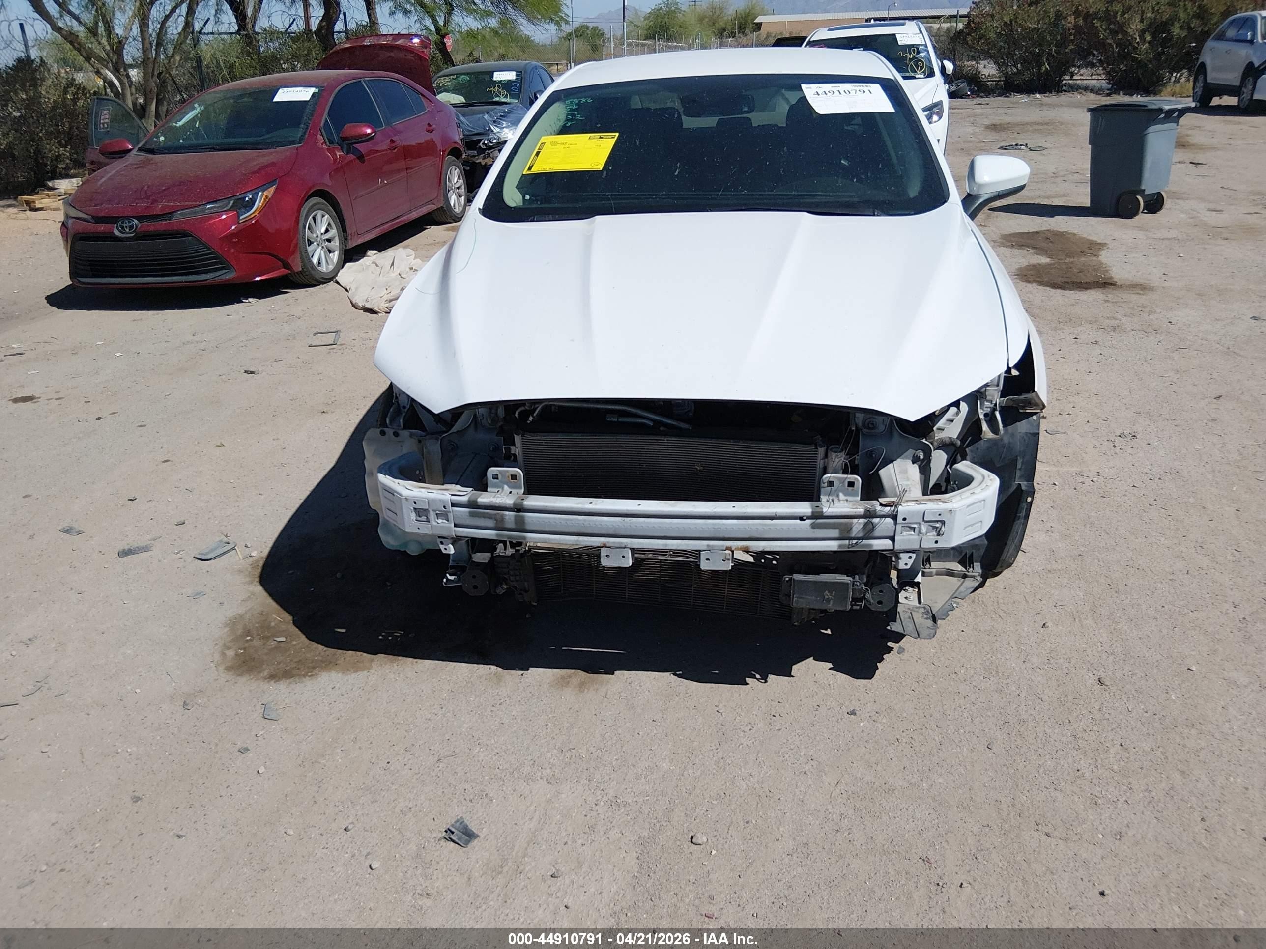 2020 Ford Fusion VIN 3FA6P0HD1LR257675 IAAI salvage auction — Front End, Salvage (Arizona), sold $1,900 on 2026-07-02 (photo 6)