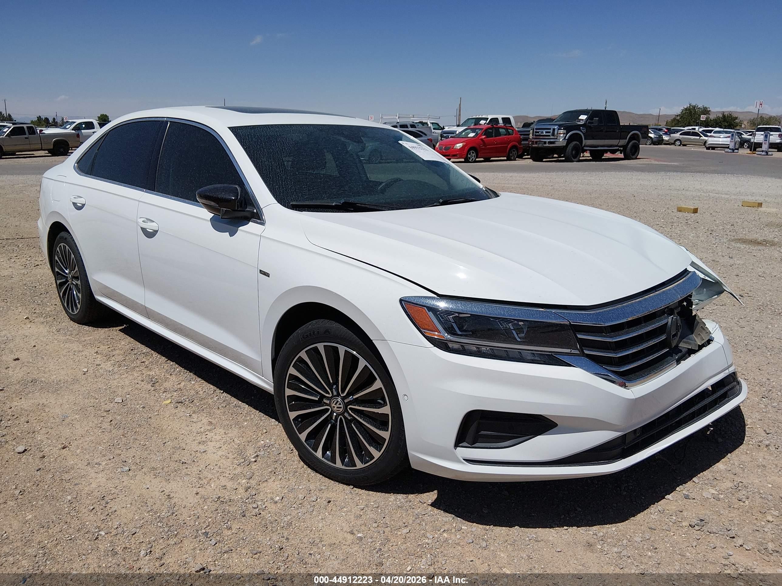 2022 Volkswagen Passat VIN 1VWBA7A3XNC006771 — IAAI salvage auction photo