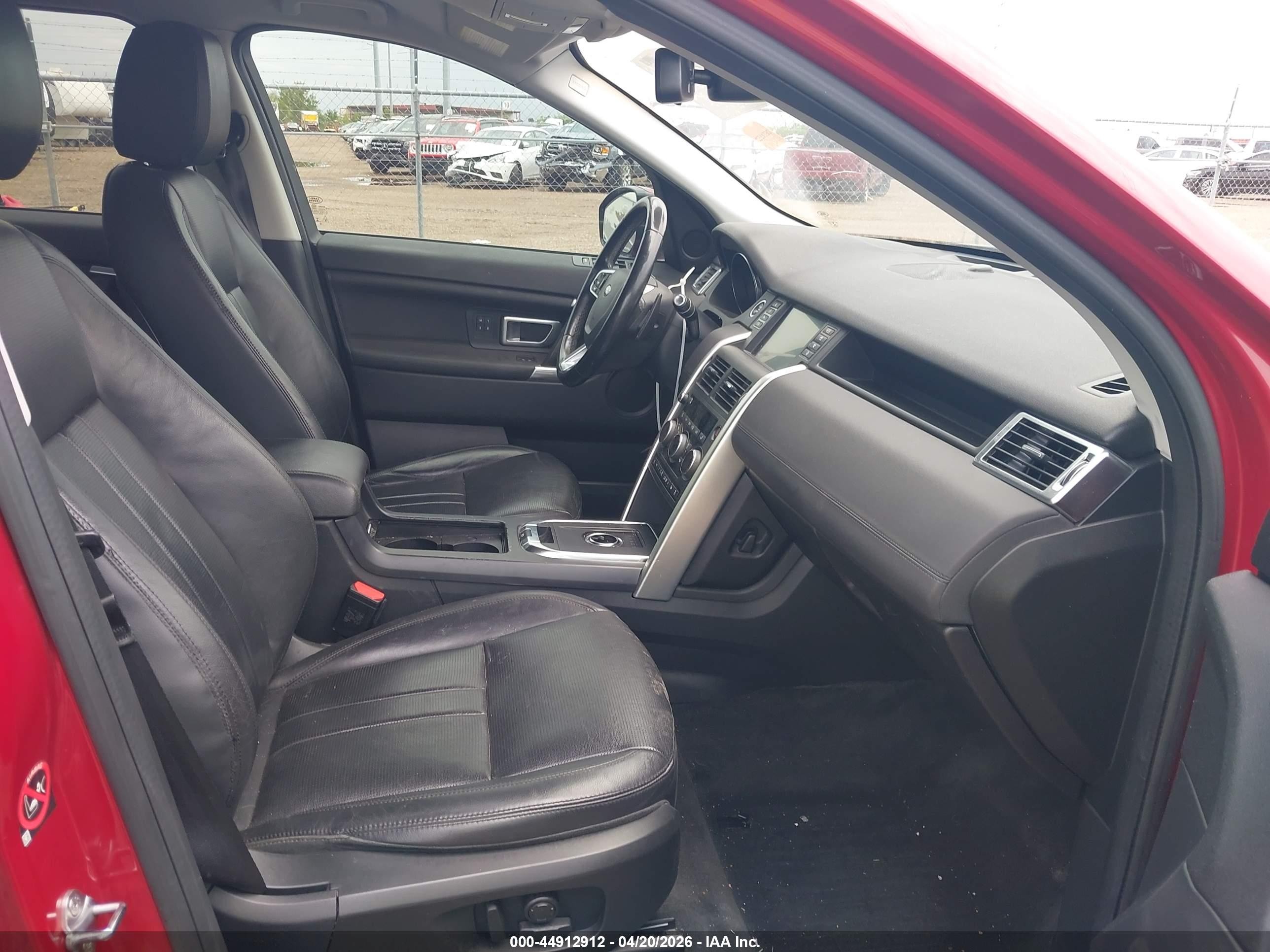 2019 Land Rover Discovery Sport VIN SALCR2FX7KH793815 IAAI salvage auction — Front End, Salvage (Texas), sold $1,125 on 2026-06-30 (photo 5)