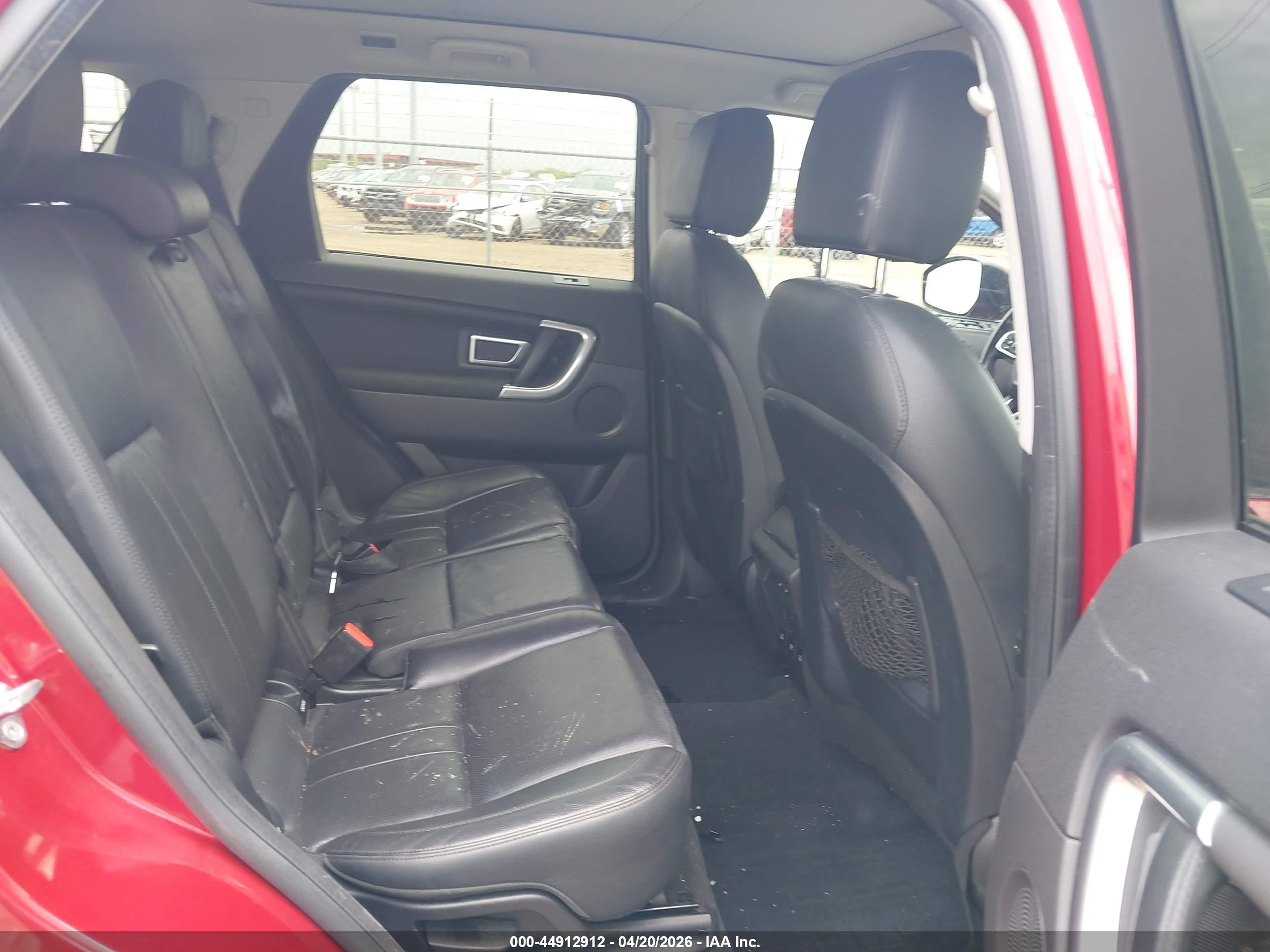 2019 Land Rover Discovery Sport VIN SALCR2FX7KH793815 IAAI salvage auction — Front End, Salvage (Texas), sold $1,125 on 2026-06-30 (photo 8)