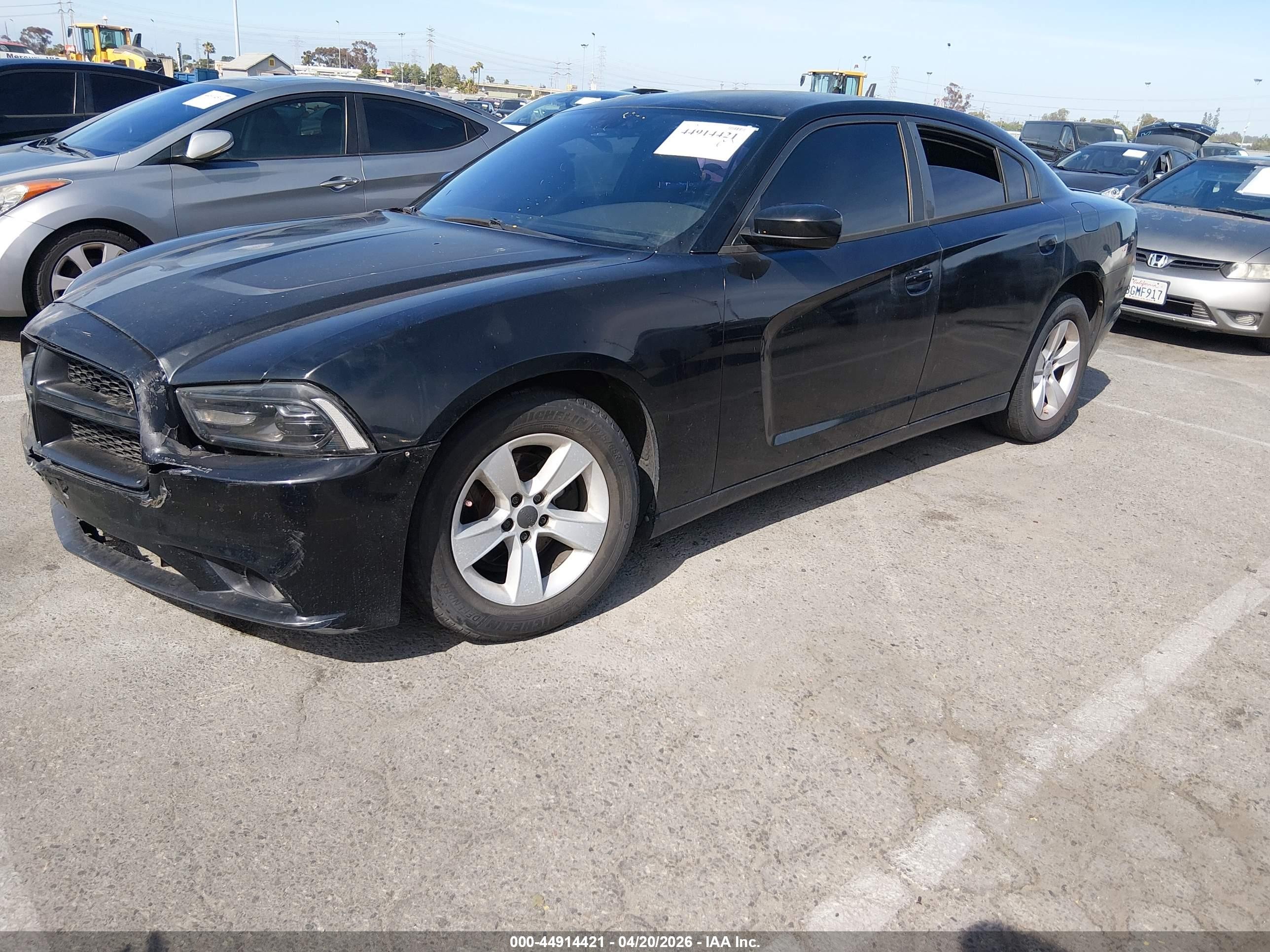 2013 Dodge Charger VIN 2C3CDXHG9DH605345 IAAI salvage auction — Normal Wear, Salvage (Texas), sold $450 on 2026-07-09 (photo 2)