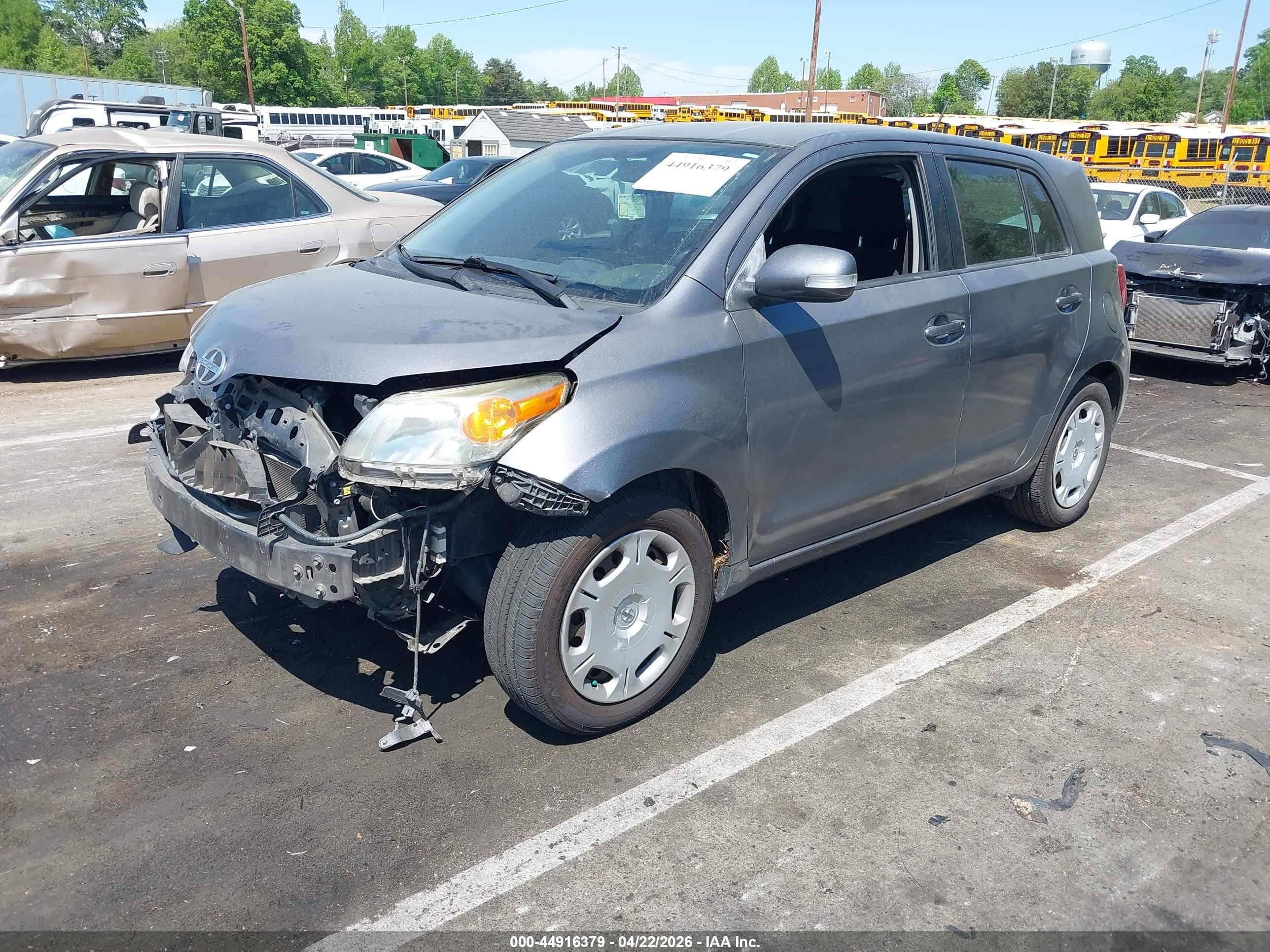 2008 Scion xD VIN JTKKU10408J026201 IAAI salvage auction — Front End, Salvage (North Carolina), sold $675 on 2026-09-11 (photo 2)