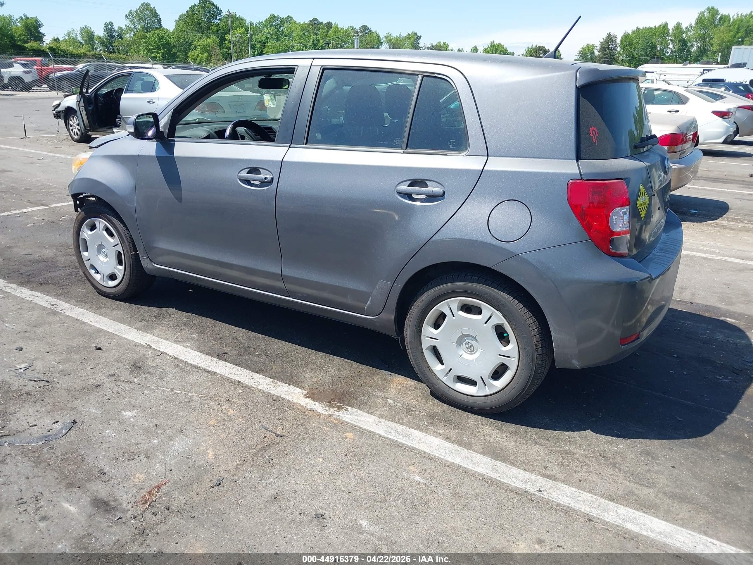 2008 Scion xD VIN JTKKU10408J026201 IAAI salvage auction — Front End, Salvage (North Carolina), sold $675 on 2026-09-11 (photo 3)