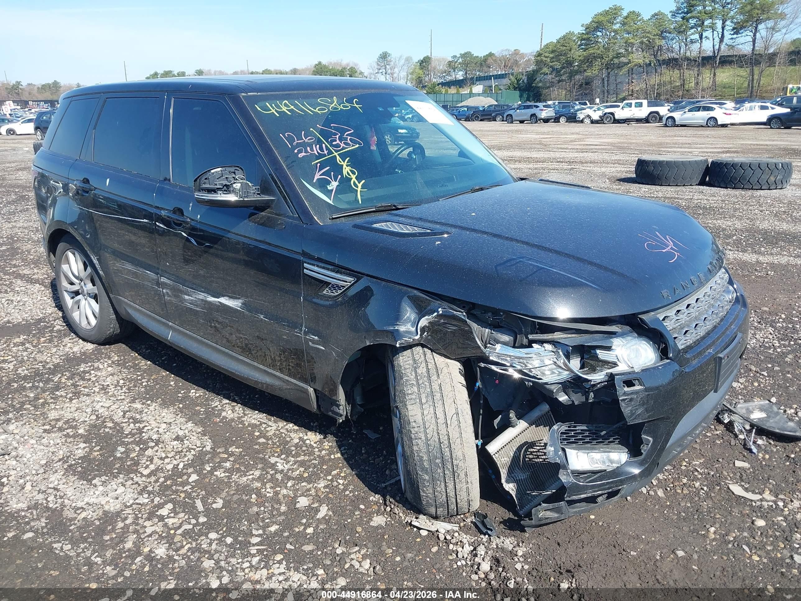 2014 Land Rover Range Rover Sport VIN SALWR2VF2EA302781 IAAI salvage auction — Normal Wear, Clear (New York), sold $2,275 on 2026-06-30 (photo 1)