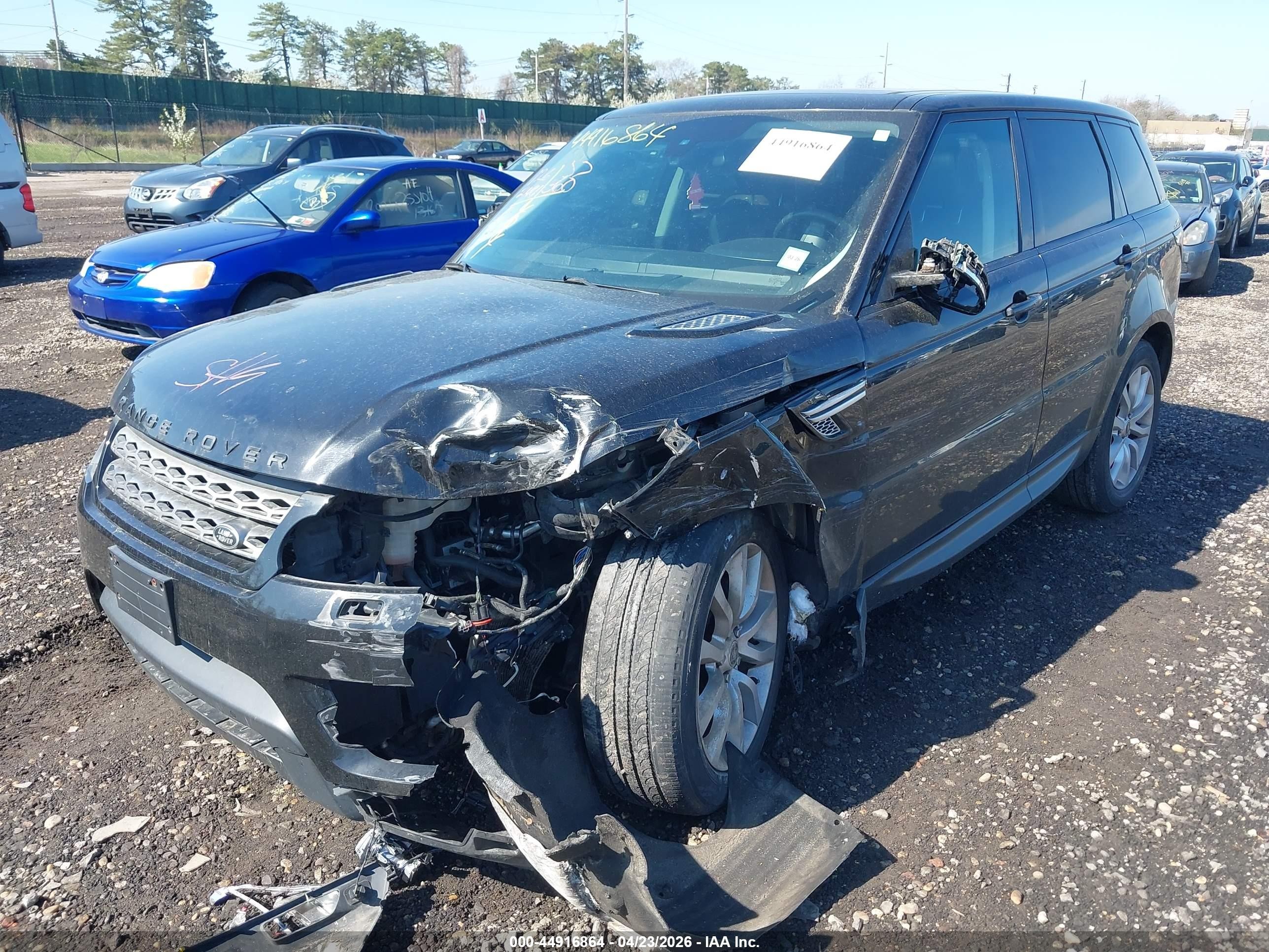 2014 Land Rover Range Rover Sport VIN SALWR2VF2EA302781 IAAI salvage auction — Normal Wear, Clear (New York), sold $2,275 on 2026-06-30 (photo 2)