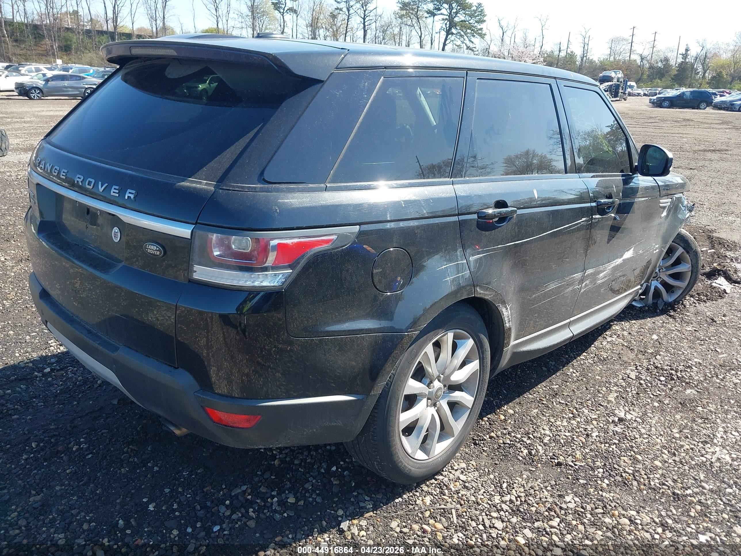 2014 Land Rover Range Rover Sport VIN SALWR2VF2EA302781 IAAI salvage auction — Normal Wear, Clear (New York), sold $2,275 on 2026-06-30 (photo 4)