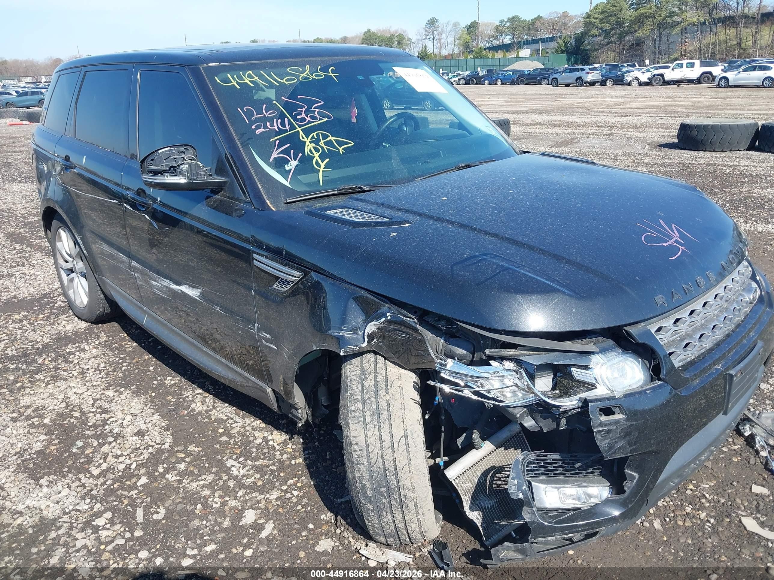 2014 Land Rover Range Rover Sport VIN SALWR2VF2EA302781 IAAI salvage auction — Normal Wear, Clear (New York), sold $2,275 on 2026-06-30 (photo 6)