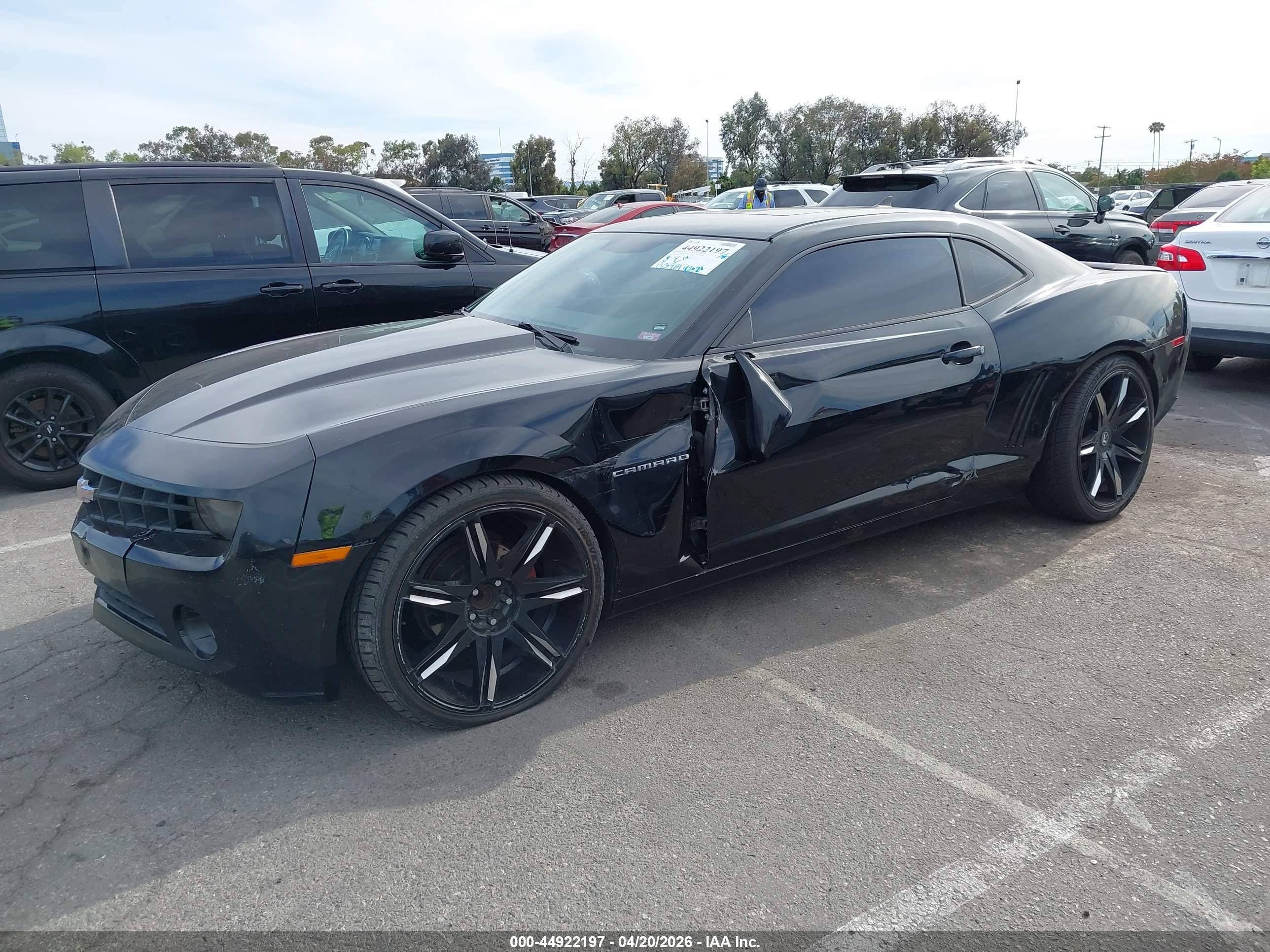 2013 Chevrolet Camaro VIN 2G1FB1E3XD9128876 IAAI salvage auction — Normal Wear, Salvage (Idaho), sold $2,375 on 2026-07-09 (photo 2)