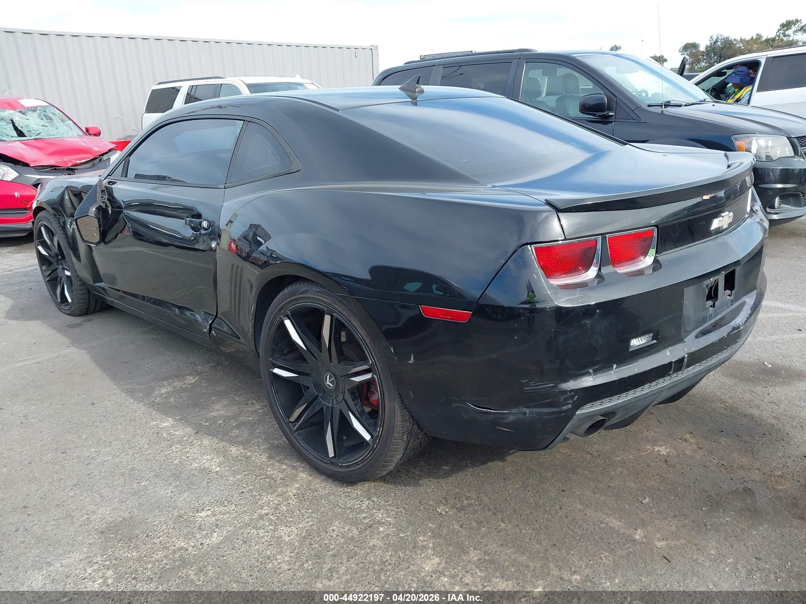 2013 Chevrolet Camaro VIN 2G1FB1E3XD9128876 IAAI salvage auction — Normal Wear, Salvage (Idaho), sold $2,375 on 2026-07-09 (photo 3)