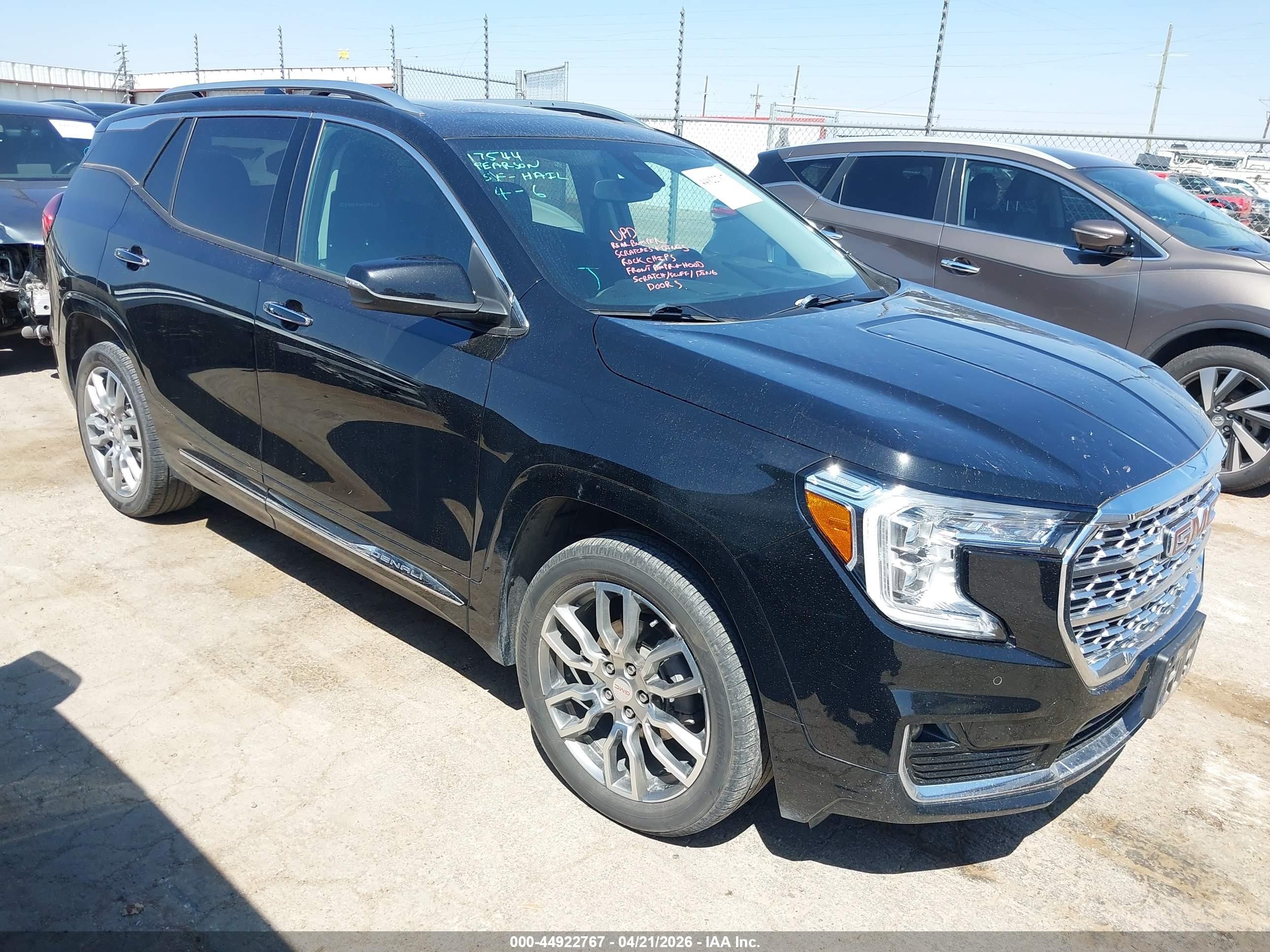 2022 GMC Terrain VIN 3GKALXEV0NL301388 — IAAI salvage auction photo