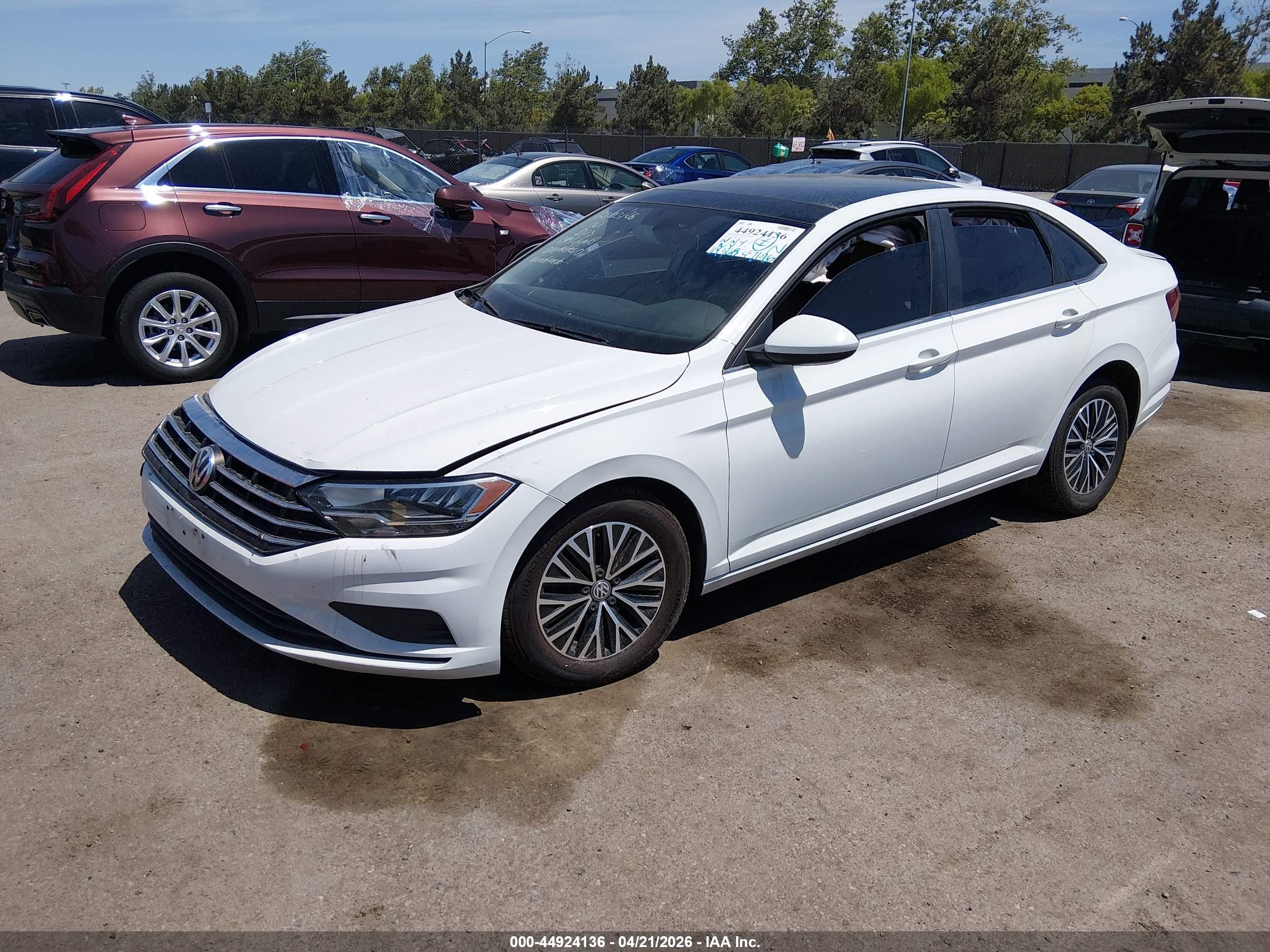 2019 Volkswagen Jetta VIN 3VWC57BU8KM084816 IAAI salvage auction — Front End, Salvage (California), sold $2,750 on 2026-09-11 (photo 2)