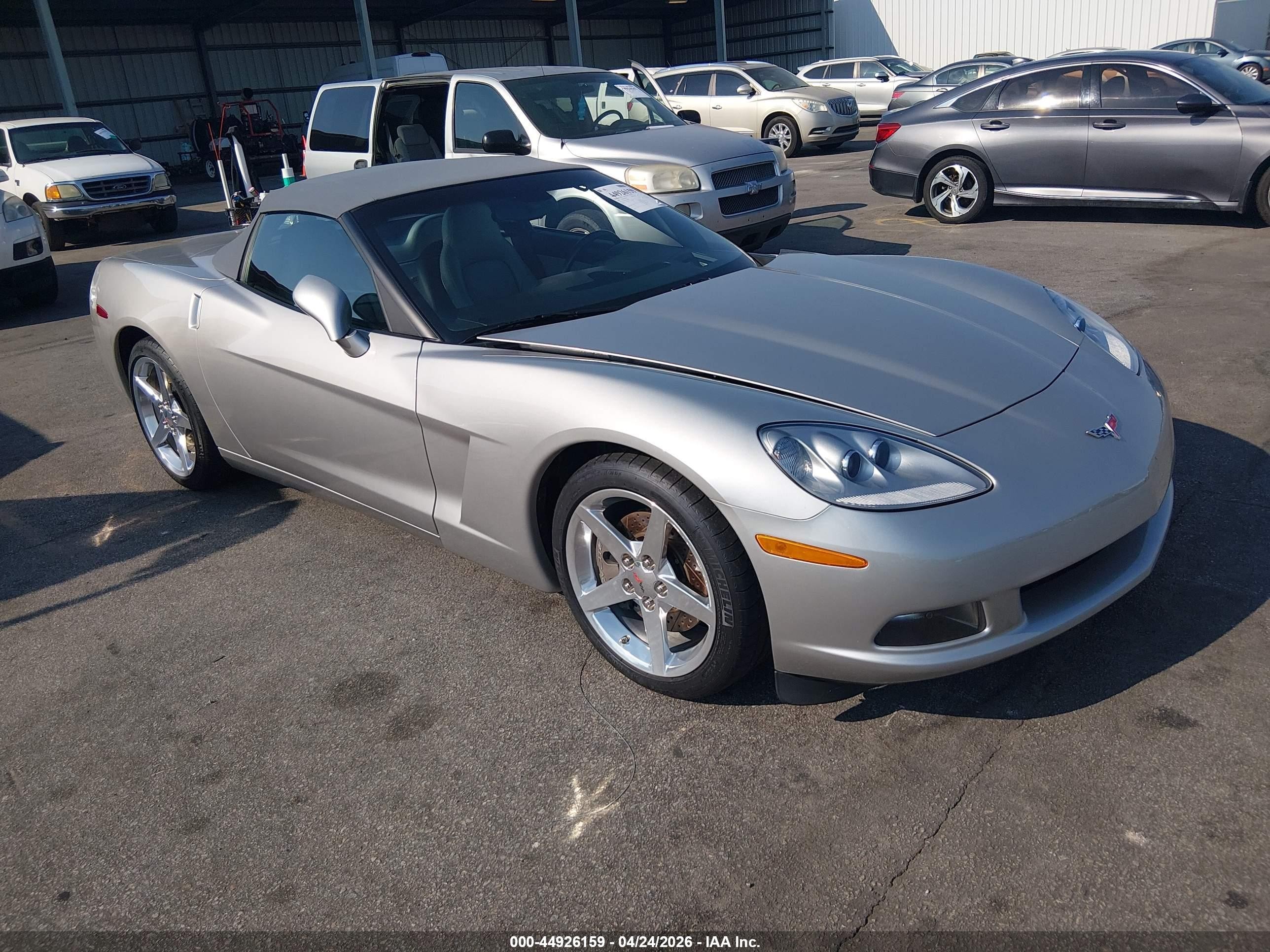 2006 Chevrolet Corvette VIN 1G1YY36U065108288 IAAI salvage auction — Normal Wear, Clear (South Carolina), sold $19,300 on 2026-05-06 (photo 1)