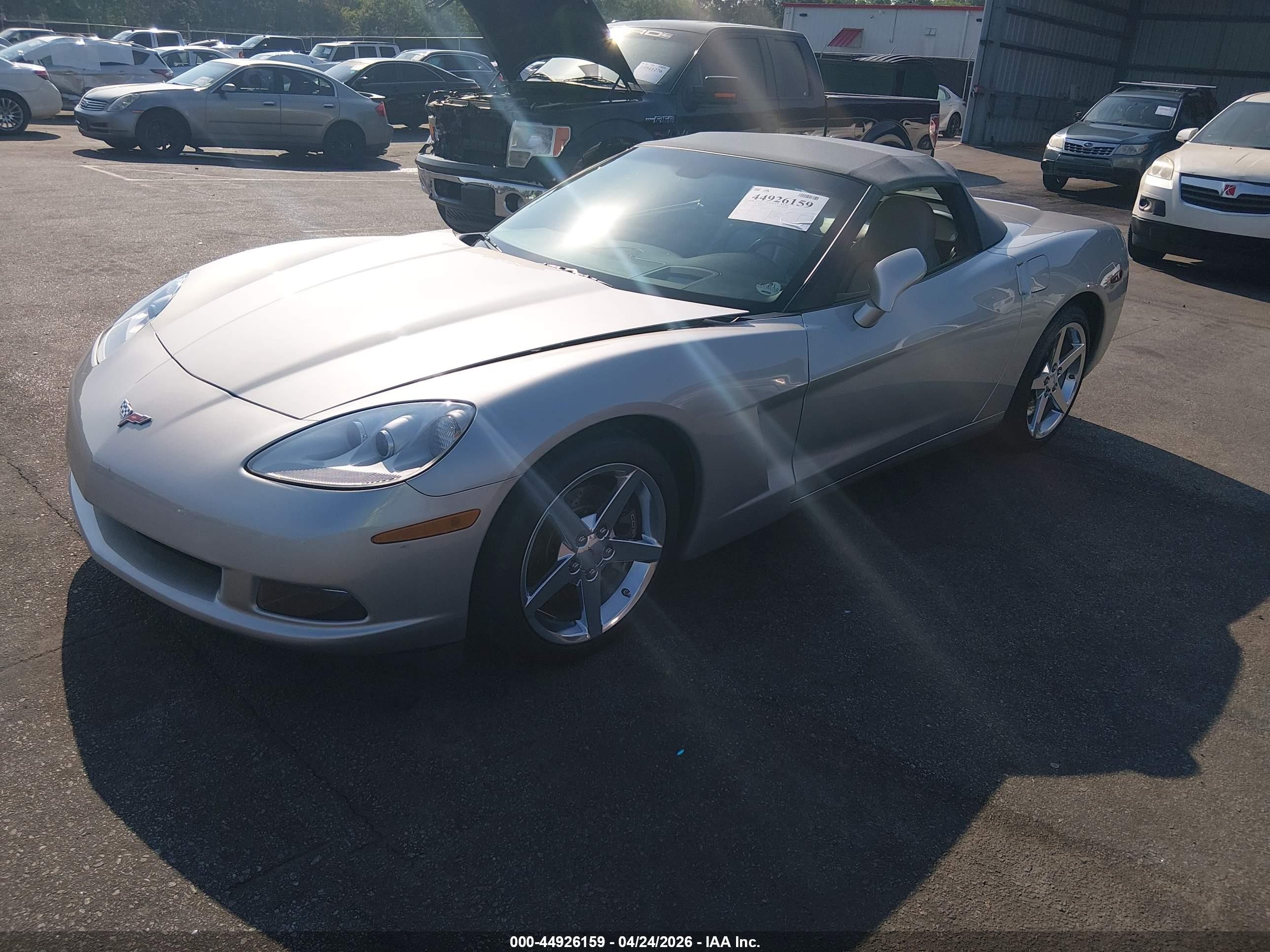 2006 Chevrolet Corvette VIN 1G1YY36U065108288 IAAI salvage auction — Normal Wear, Clear (South Carolina), sold $19,300 on 2026-05-06 (photo 2)